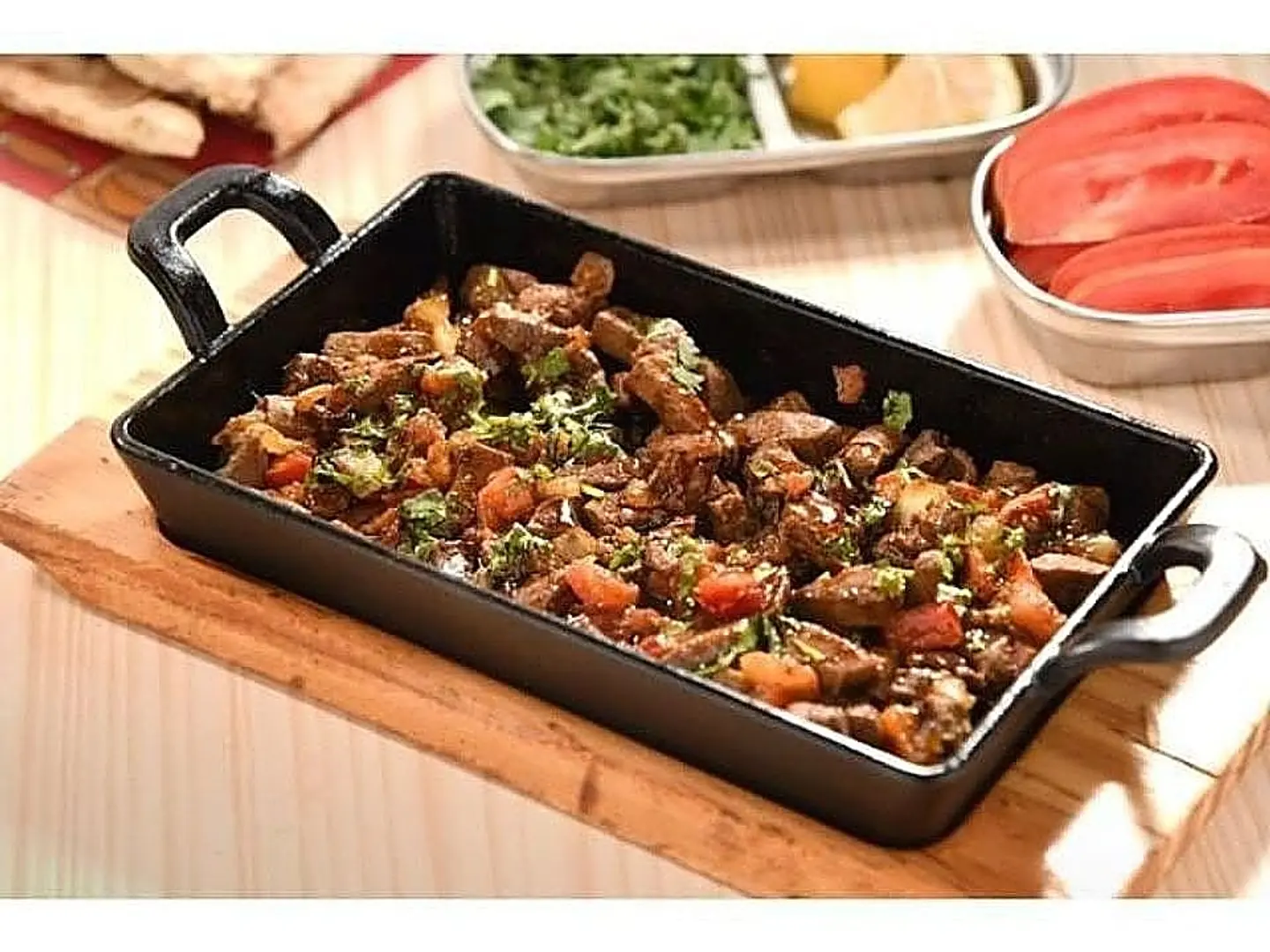 حمسة كبدة غنم طازجة