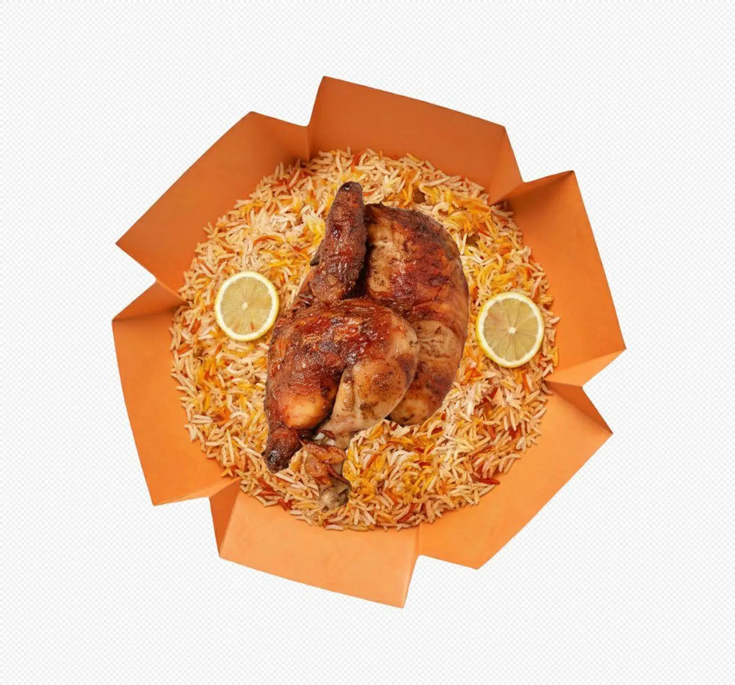 Half Chicken With Special Mandi Rice