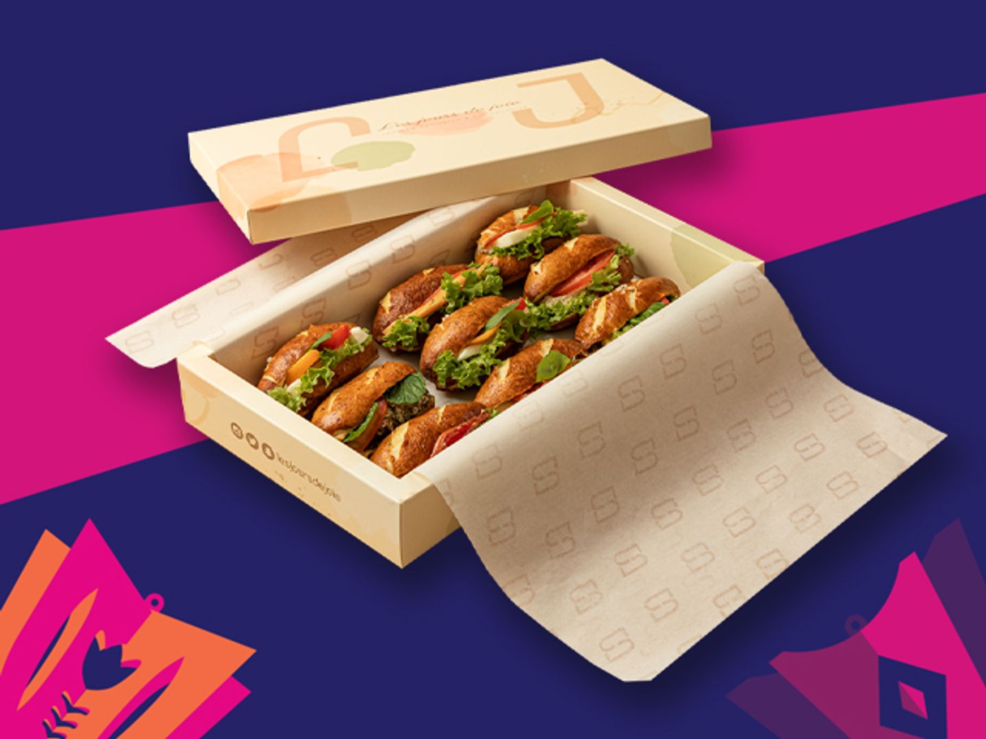German Pretzel Box