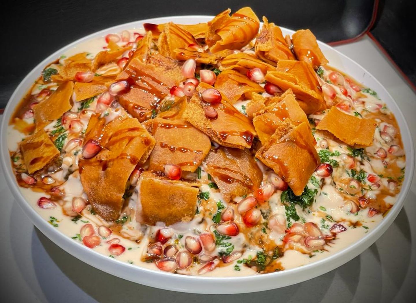 فتة ورق عنب