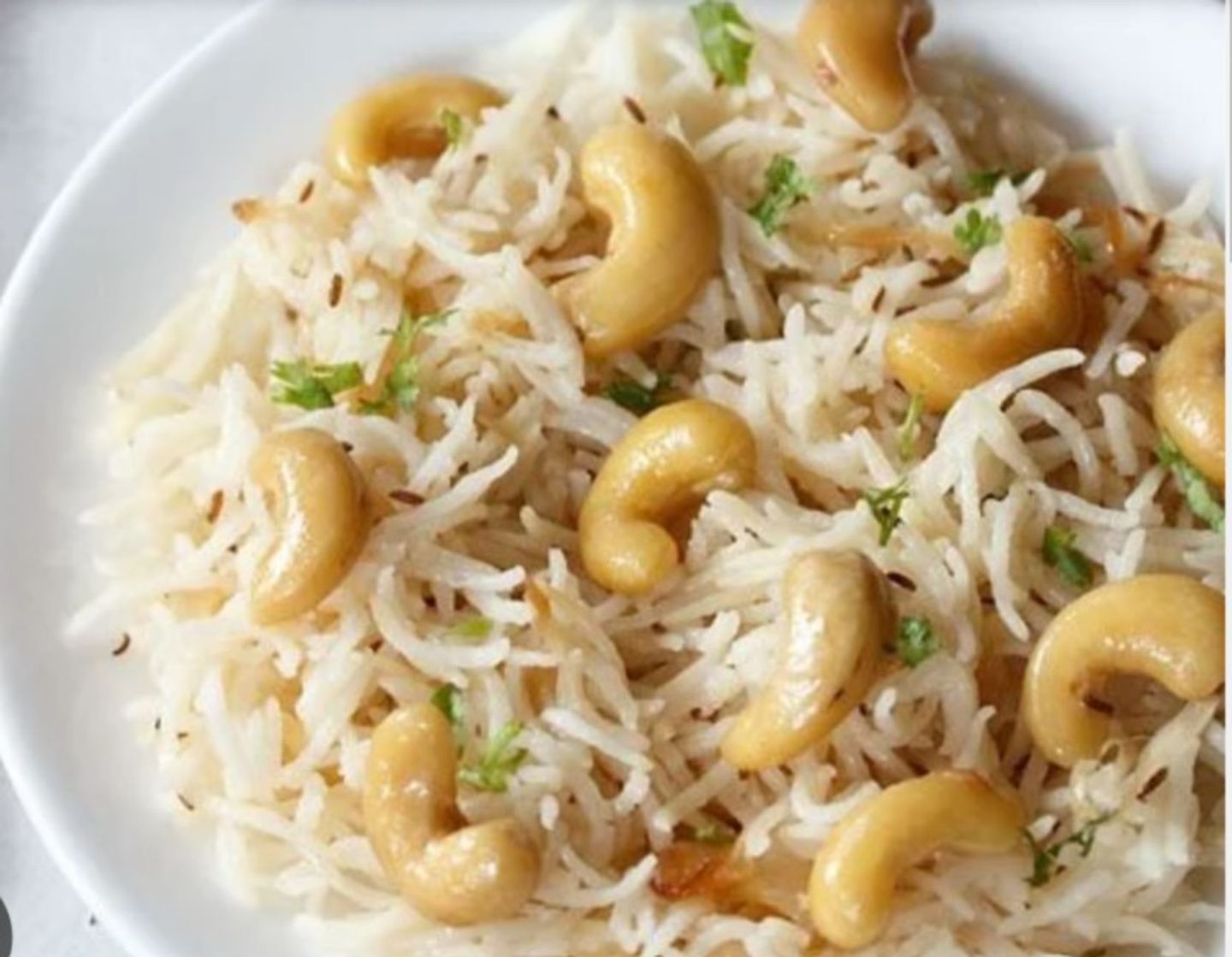Cashewnut Pulao