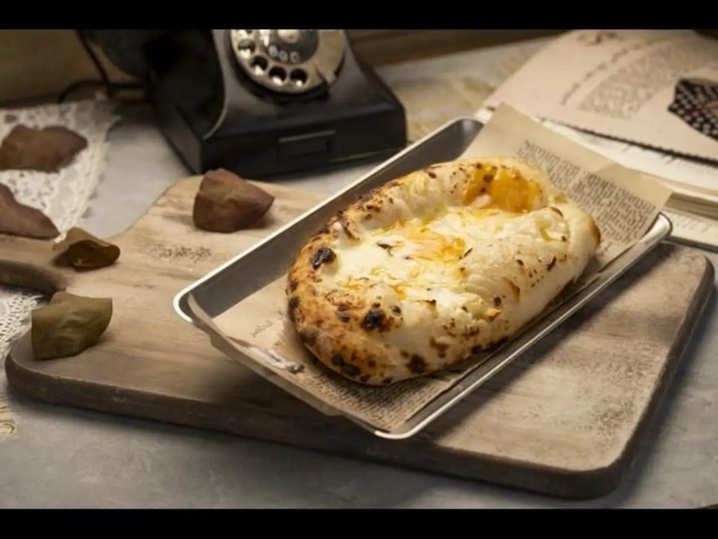 بيتزا اربع اجبان