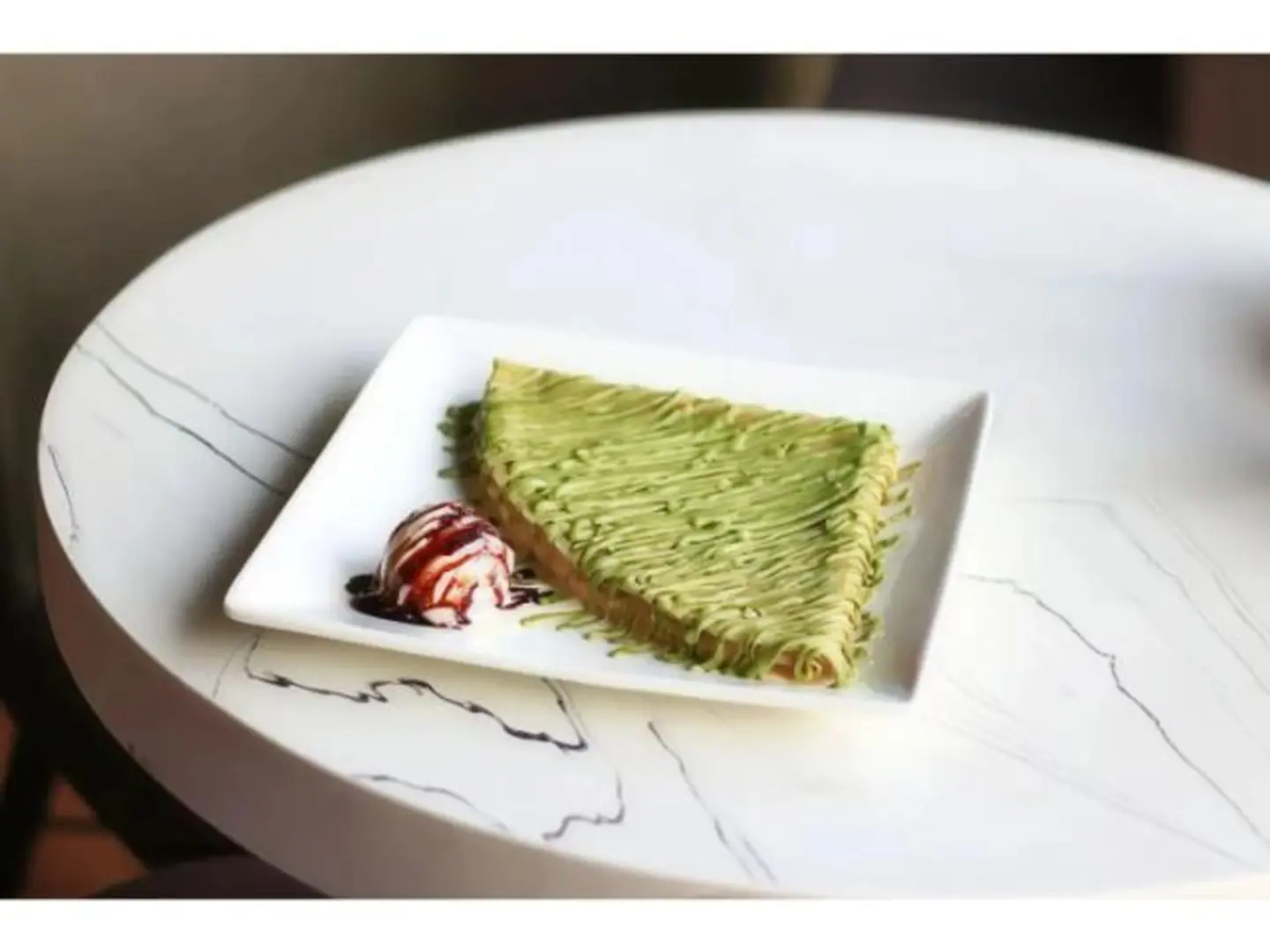 Pistachio Crepe