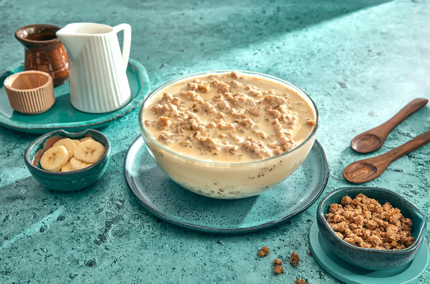 معصوب حليب حار - صغير