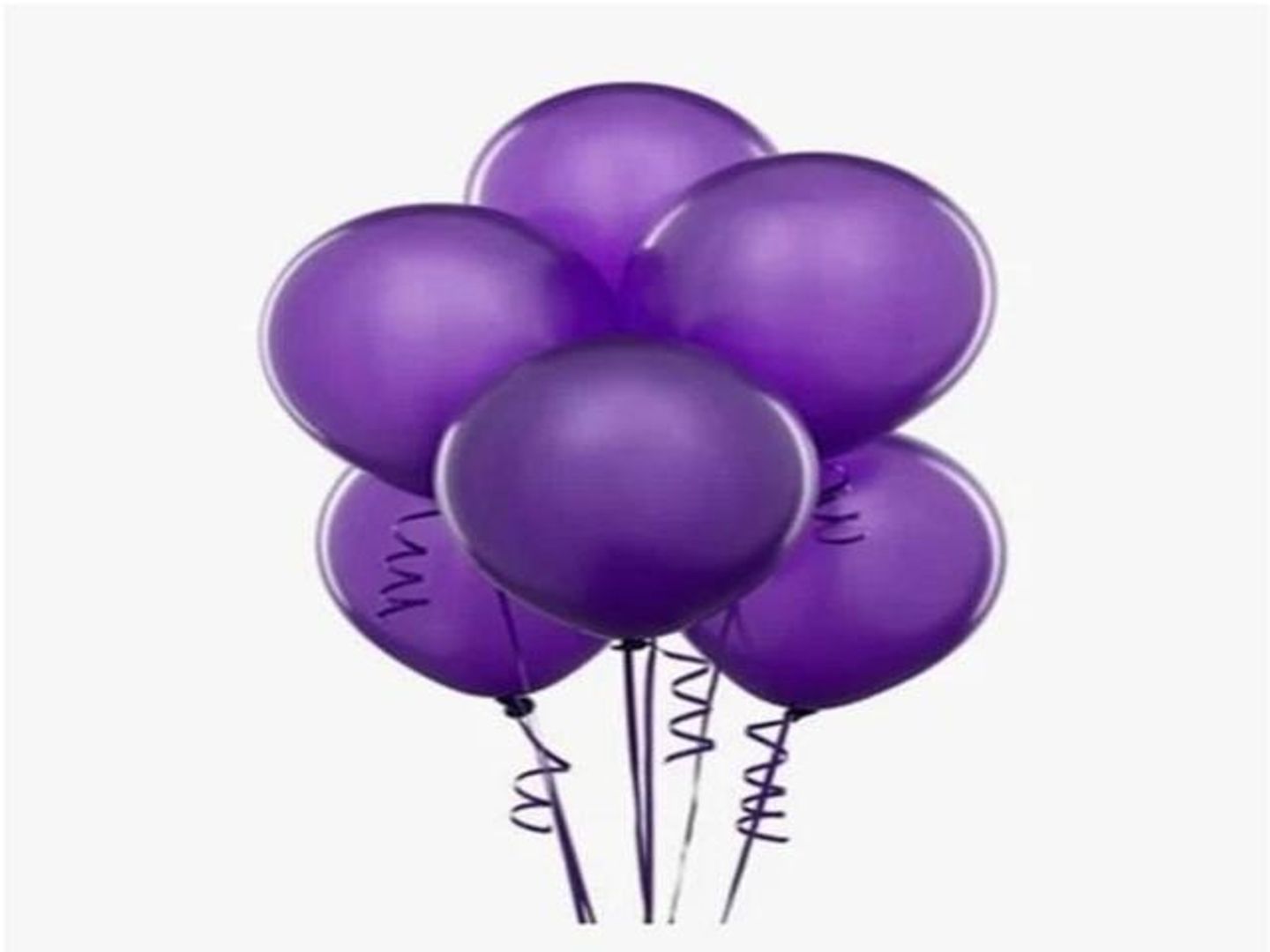 Purple Helium Balloon