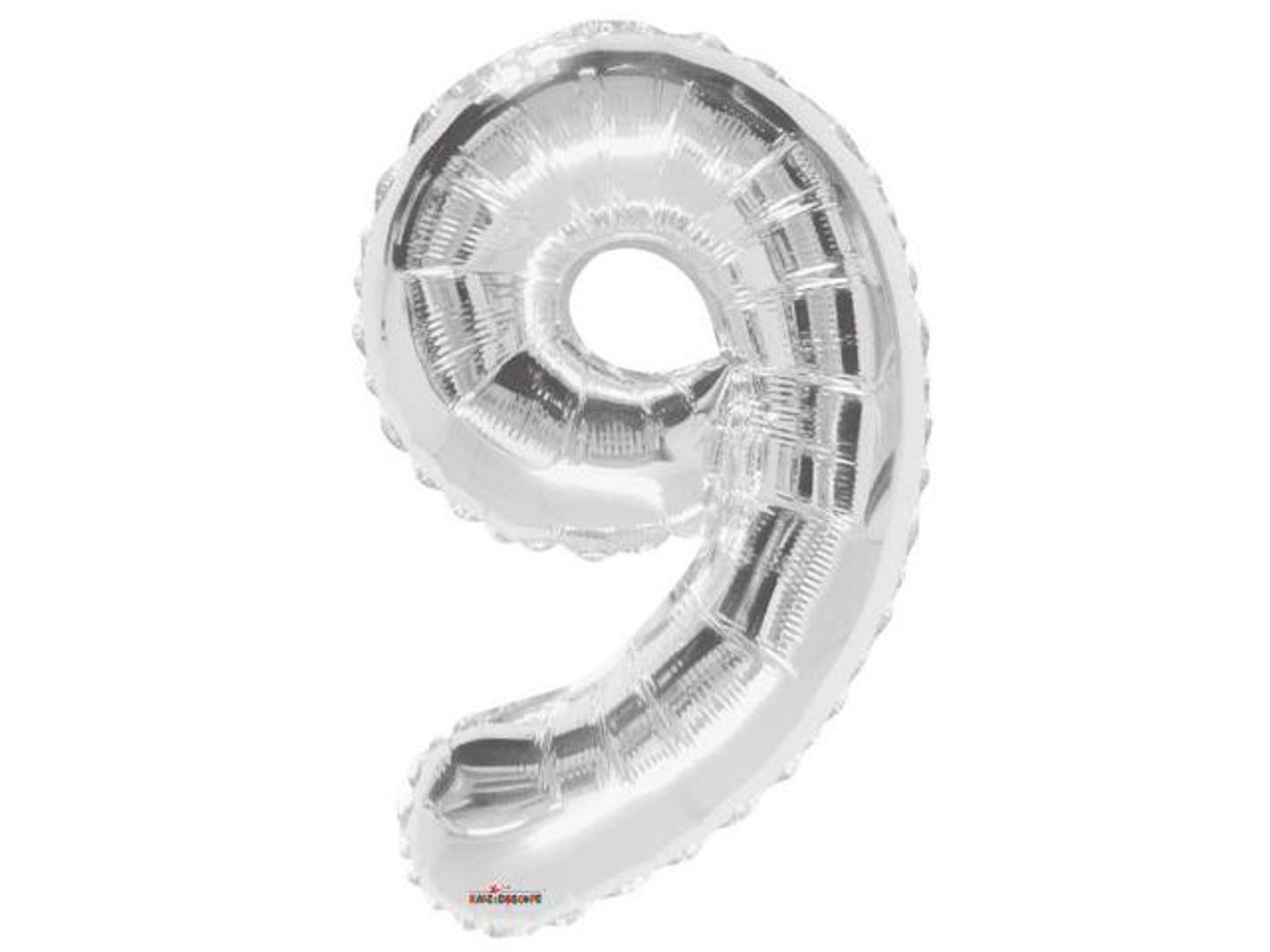 Silver 9 Helium Balloon