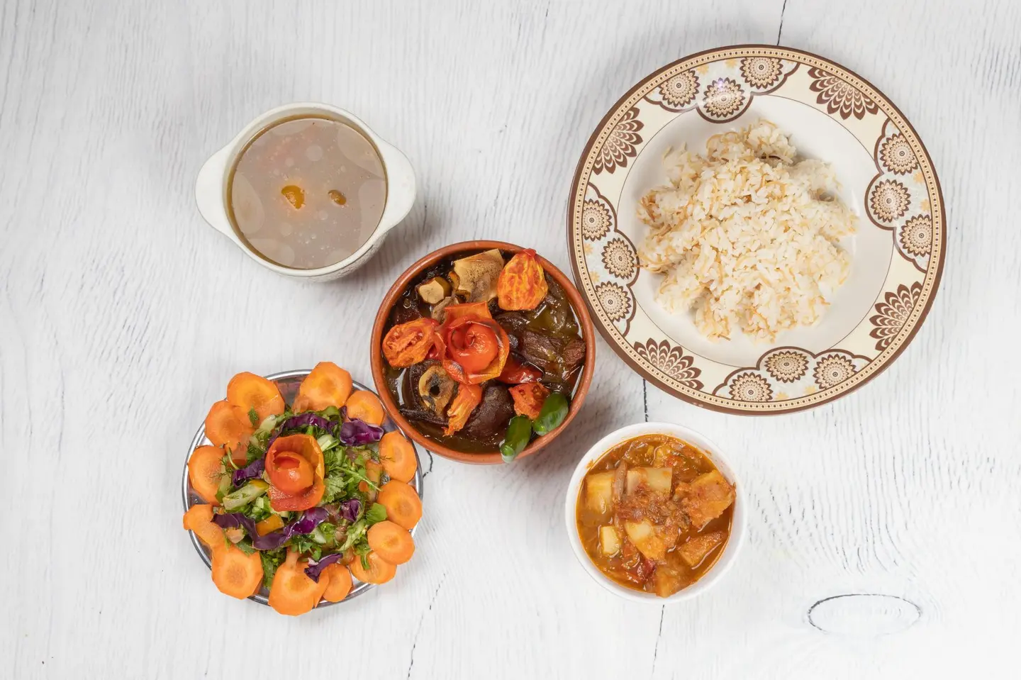 Trotters Meal With Rice