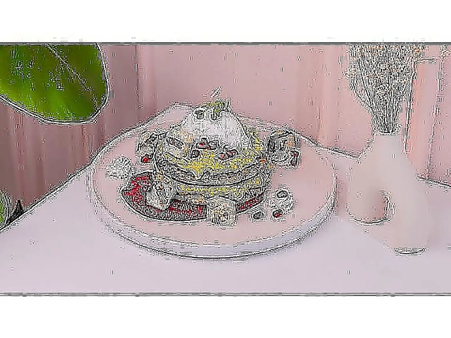 بان كيك الكوسة والأفوكادو