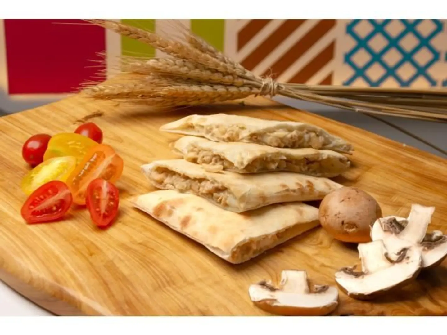 فطيرة دجاج مشروم