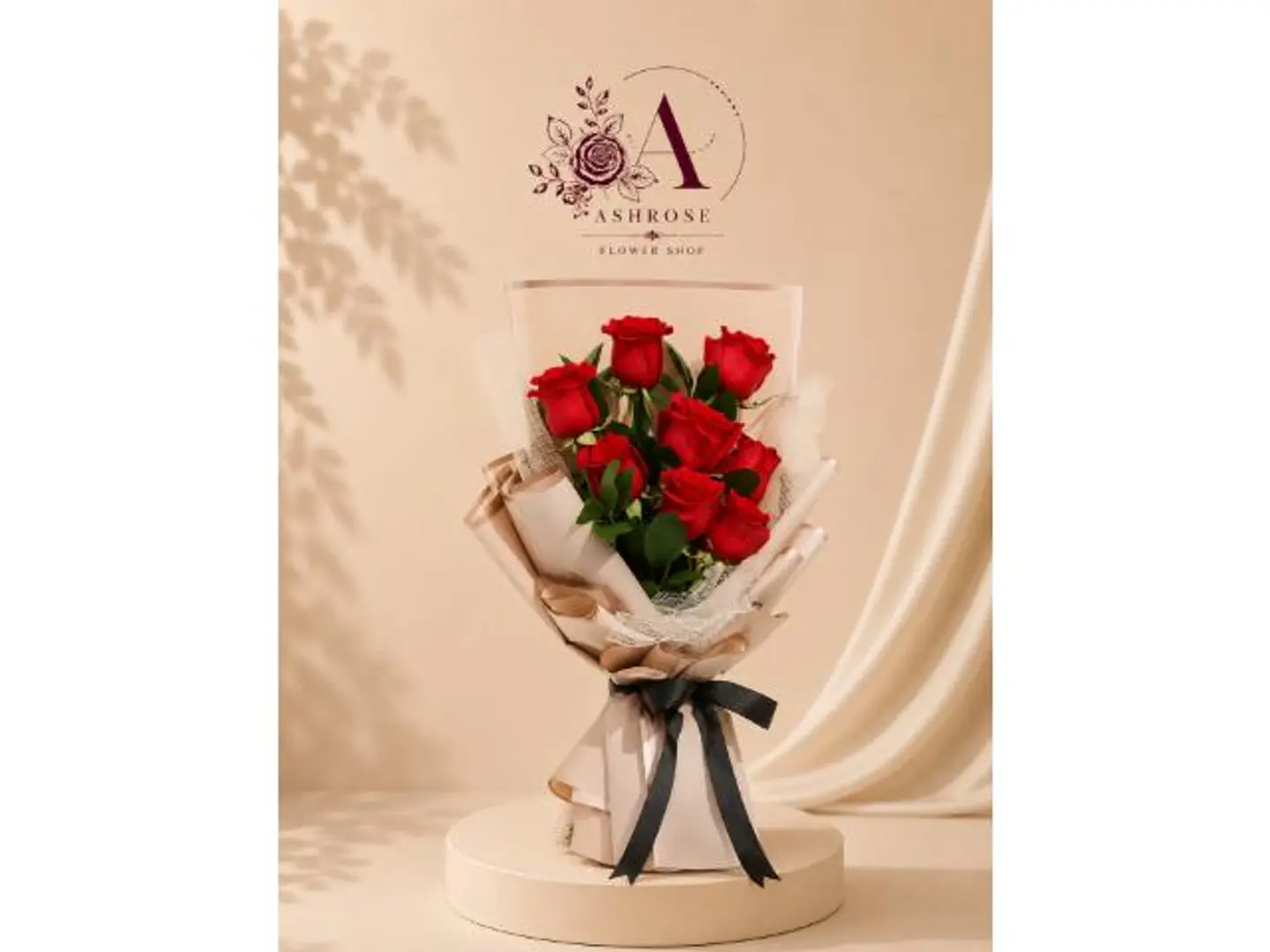 Luxury Natural Red Rose Bouquet