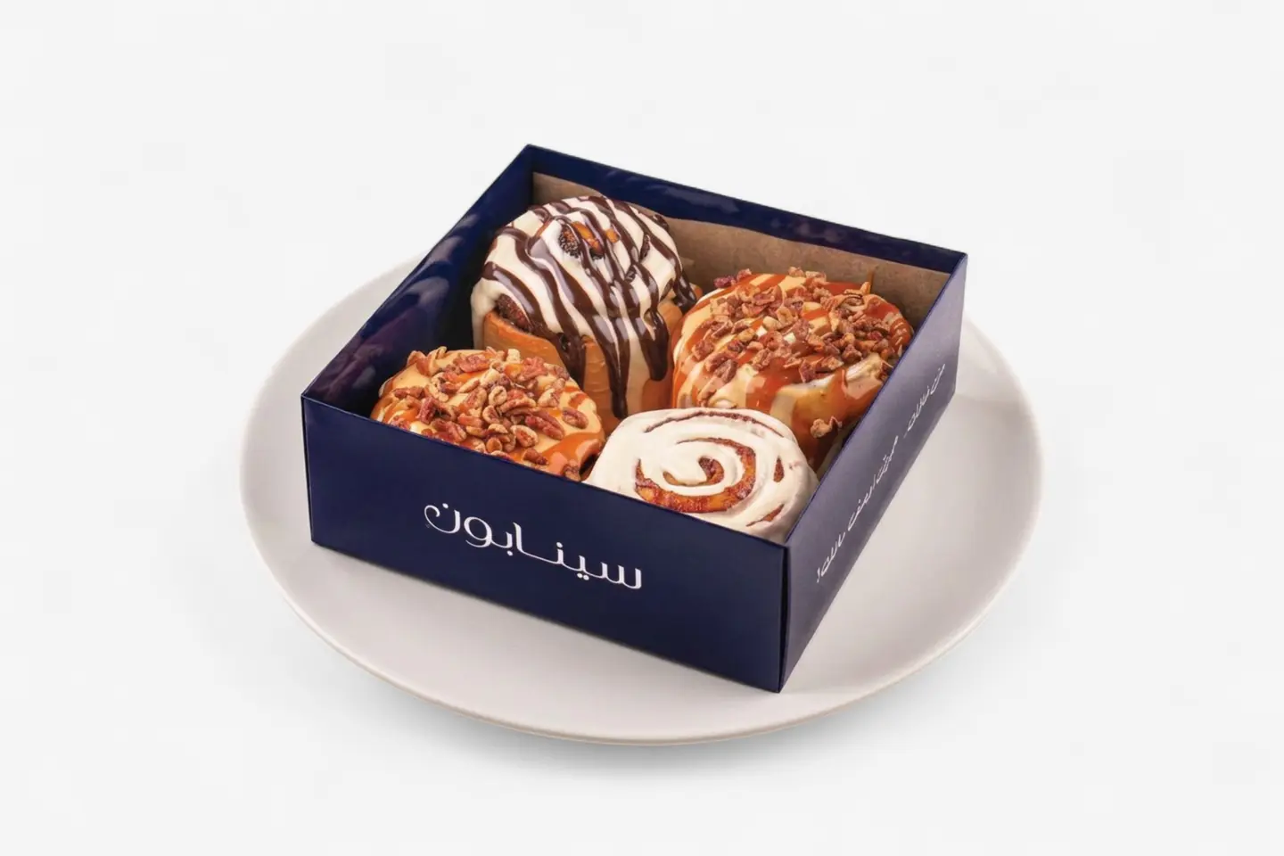 4 Pc's Assorted (1 Cinnabon   2 Pecan Bon   1 Chocobon )