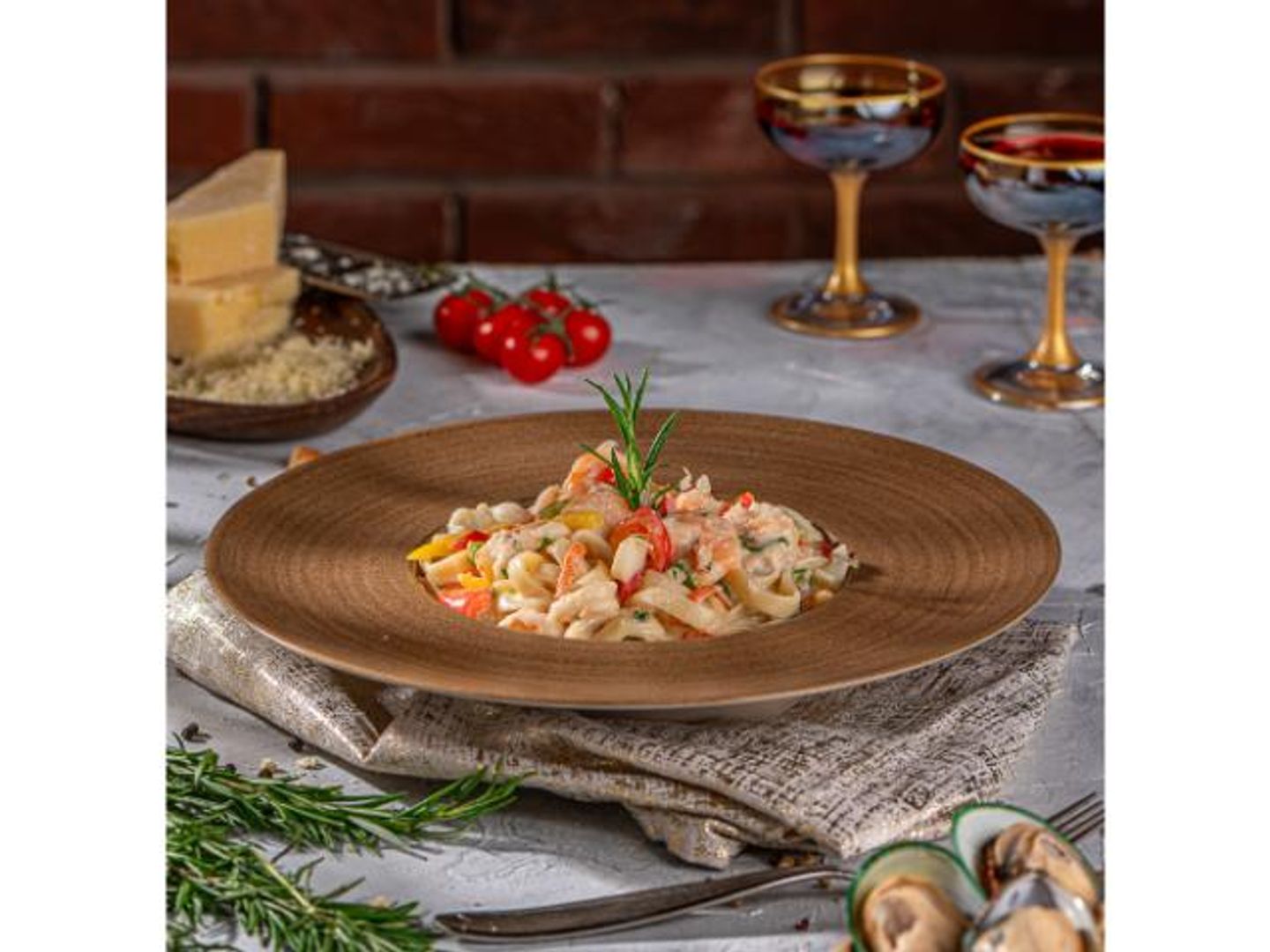 Penne With Seafood