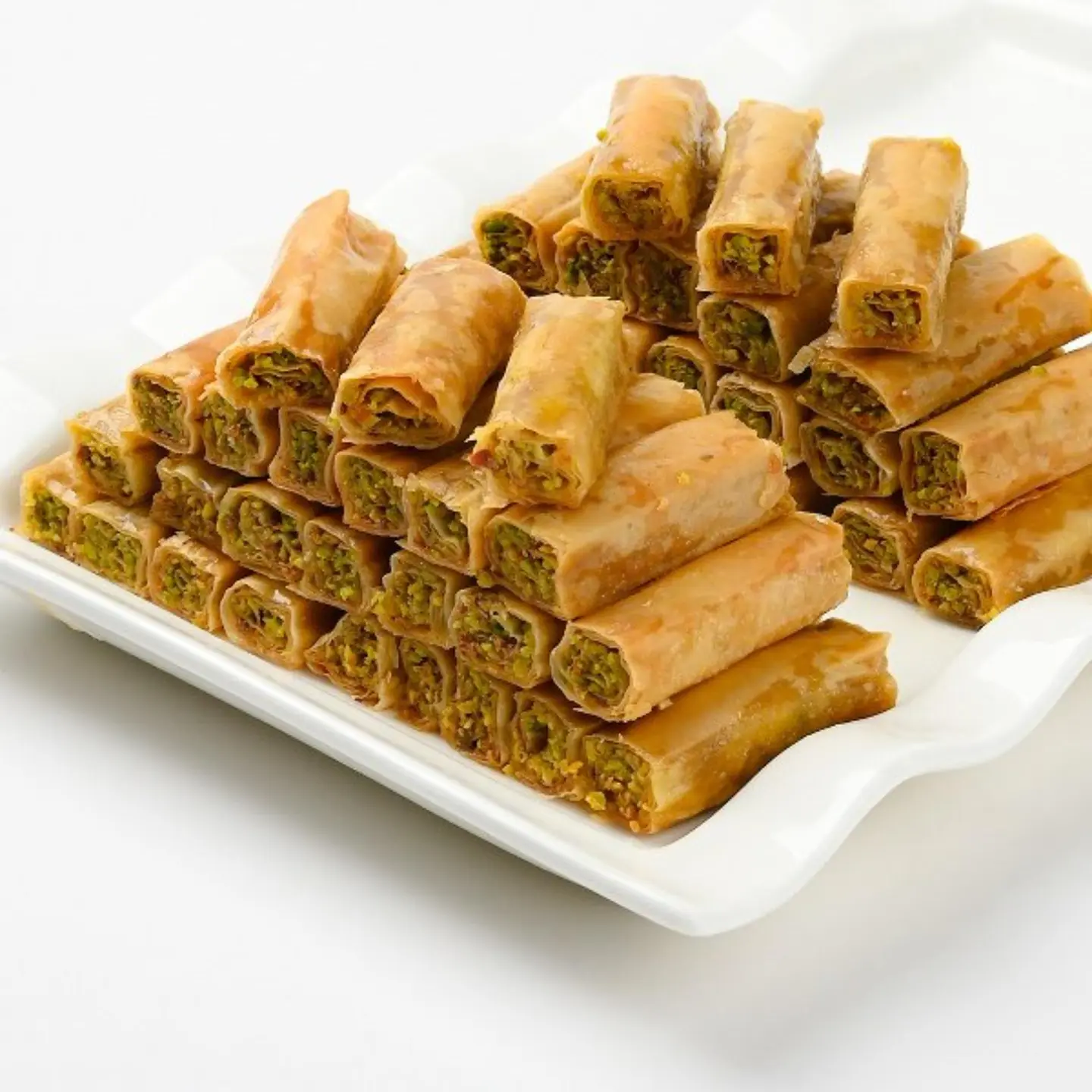 اصابع بقلاوة بالفول السوداني