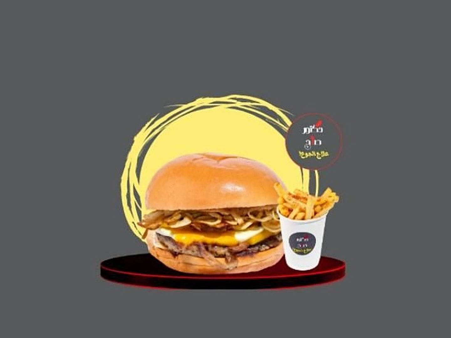 Doctor Saaj Burger W Fries