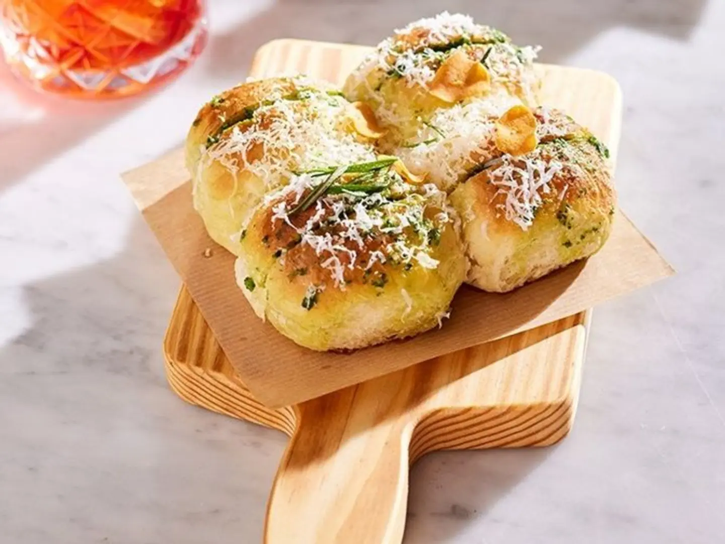 كعكات الثوم المثالية