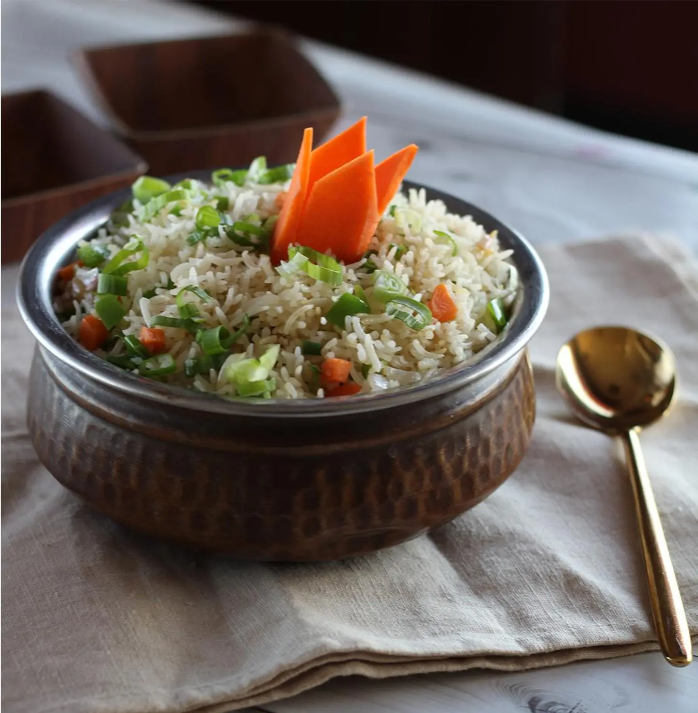 Nawabi Fried Rice: Egg