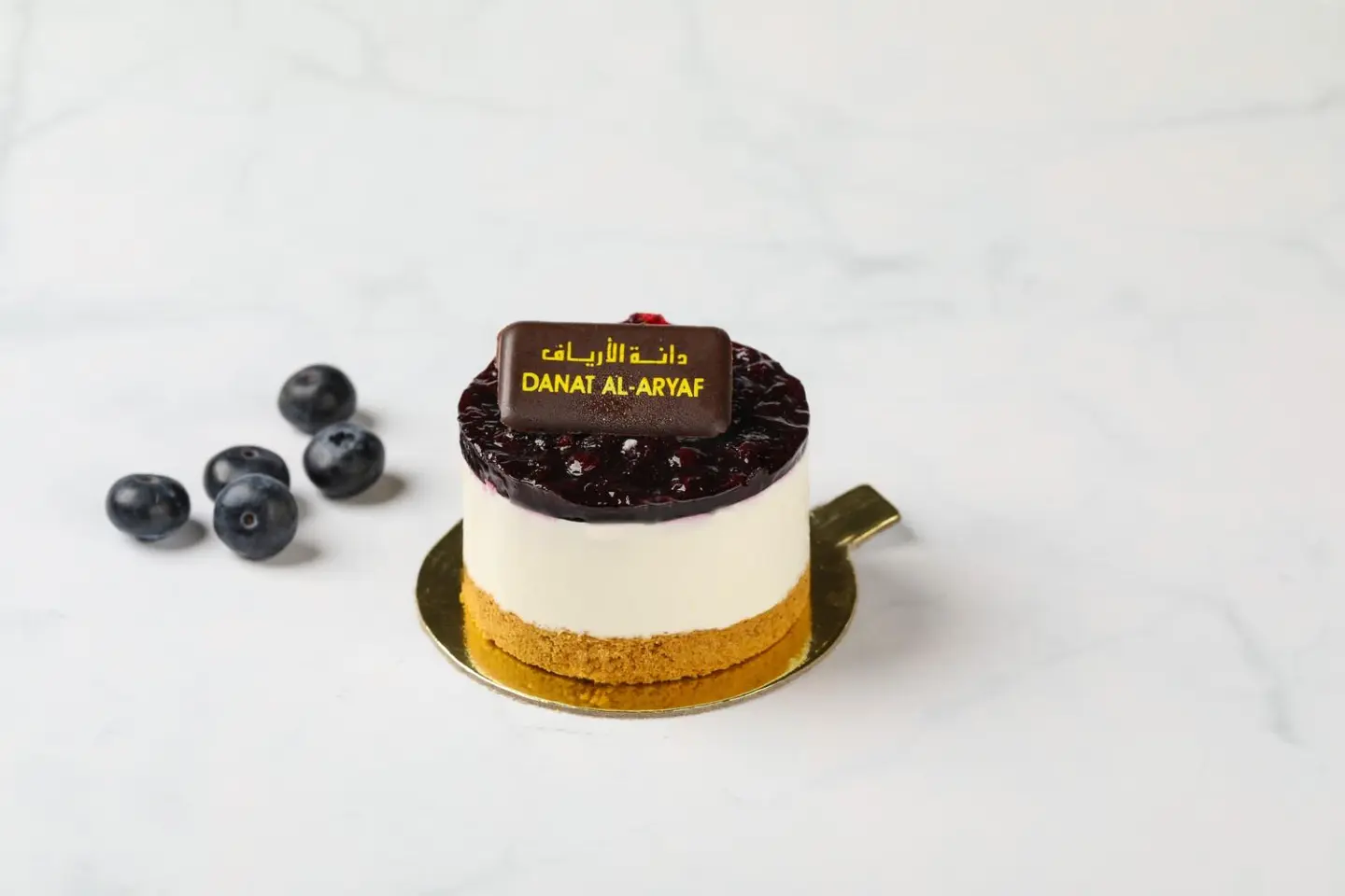 Blueberry Cheesecake Slice