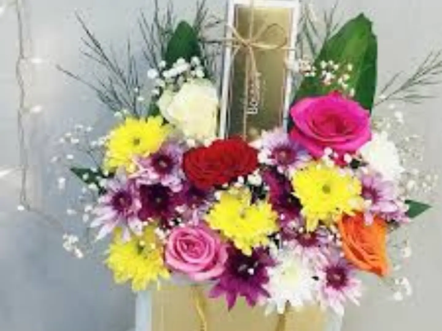 A Quarter Bag Of Garden Roses Of Mixed Colors