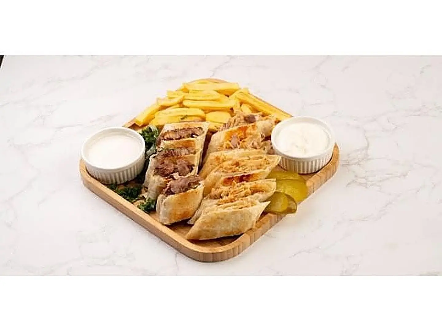 Arabic Chicken Shawarma Plate