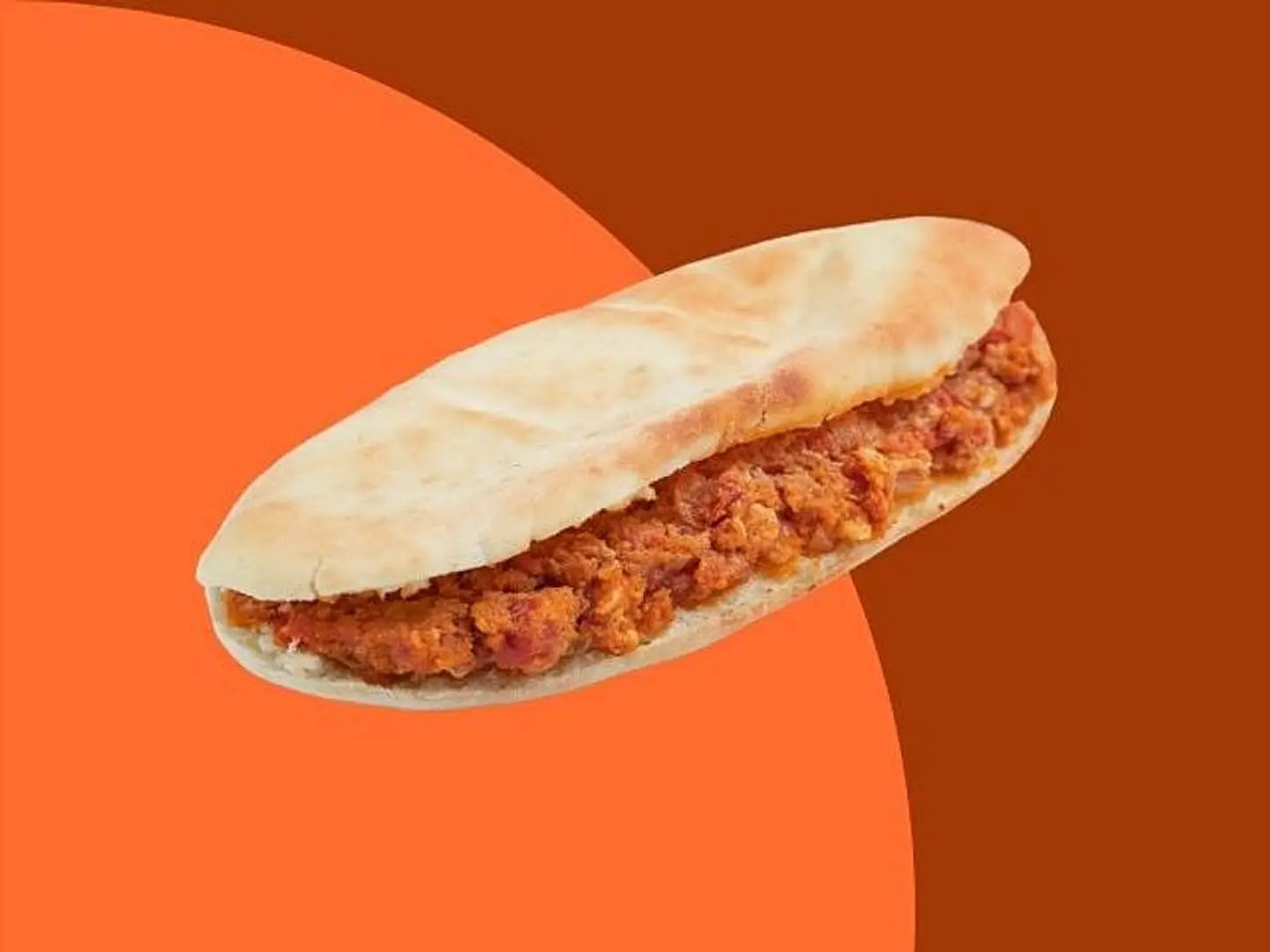 ساندويتش الشكشوكة اللبنانية