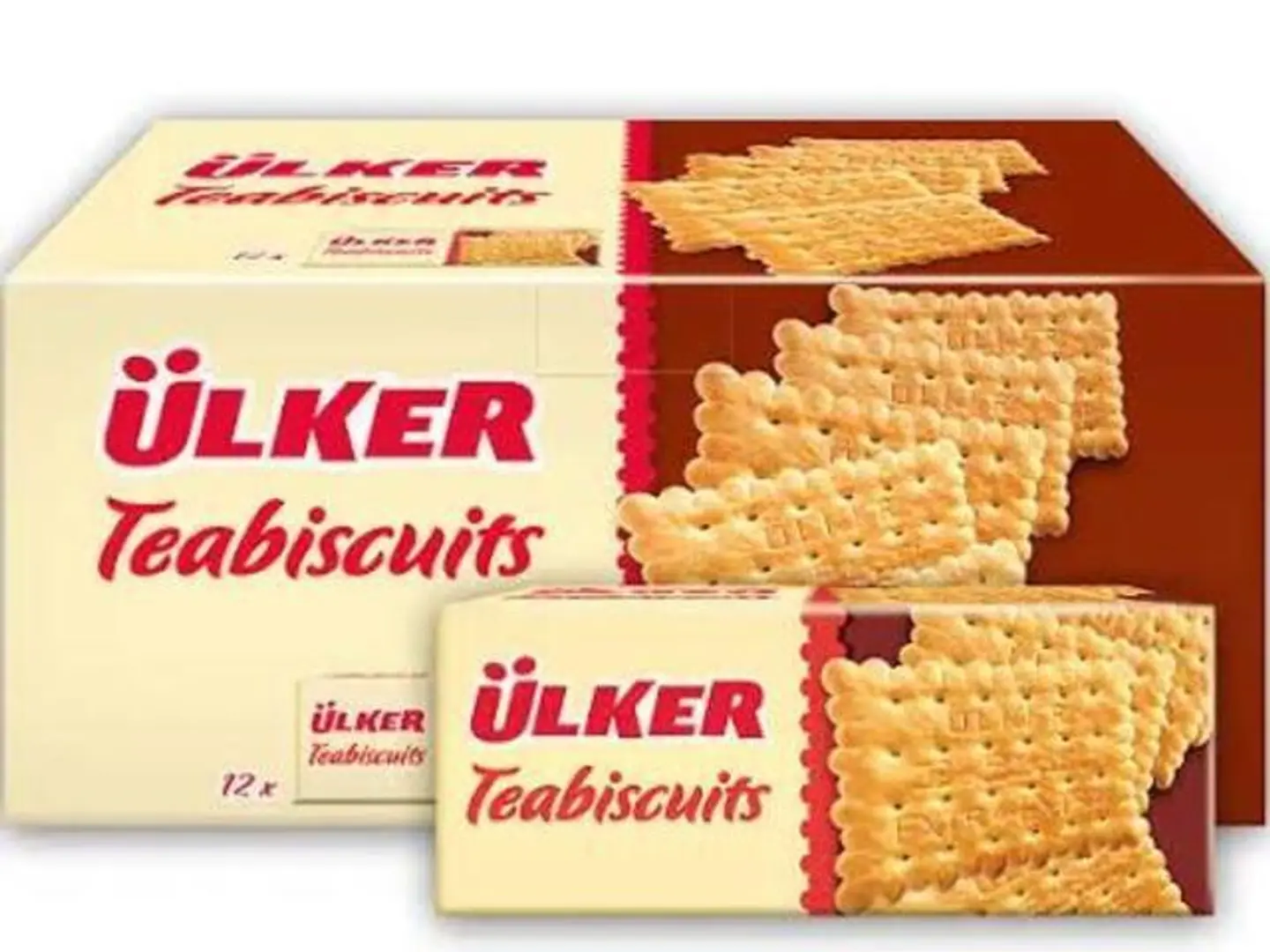 Ulker Tea Biscuits, 12 Pieces