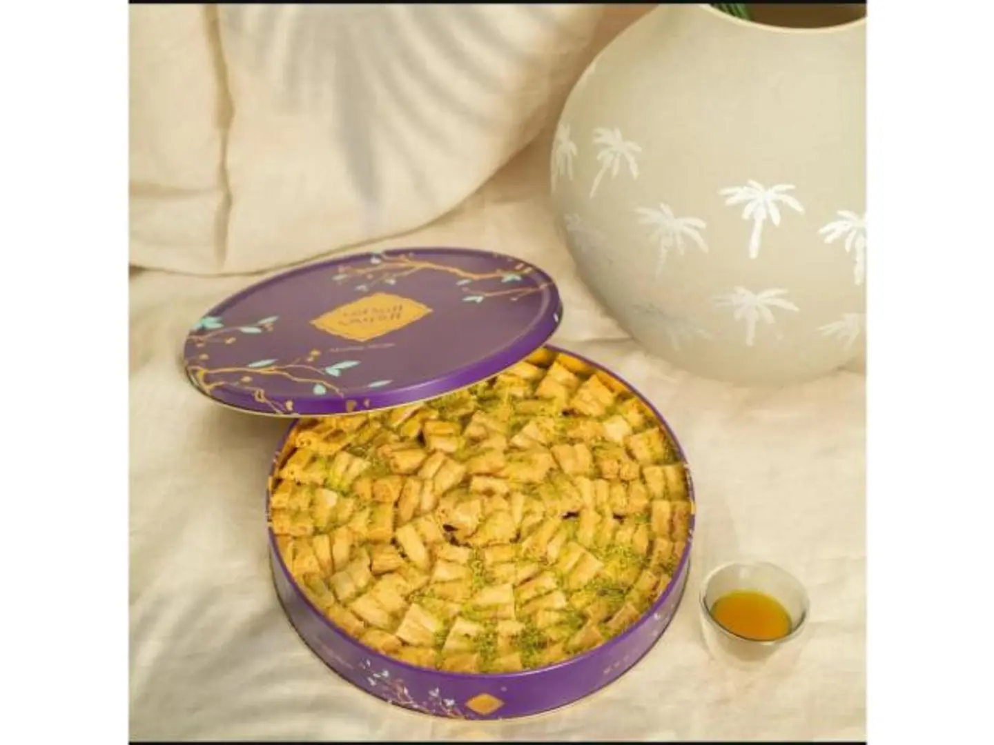بقلاوة اصابع المذاق العربي صغير