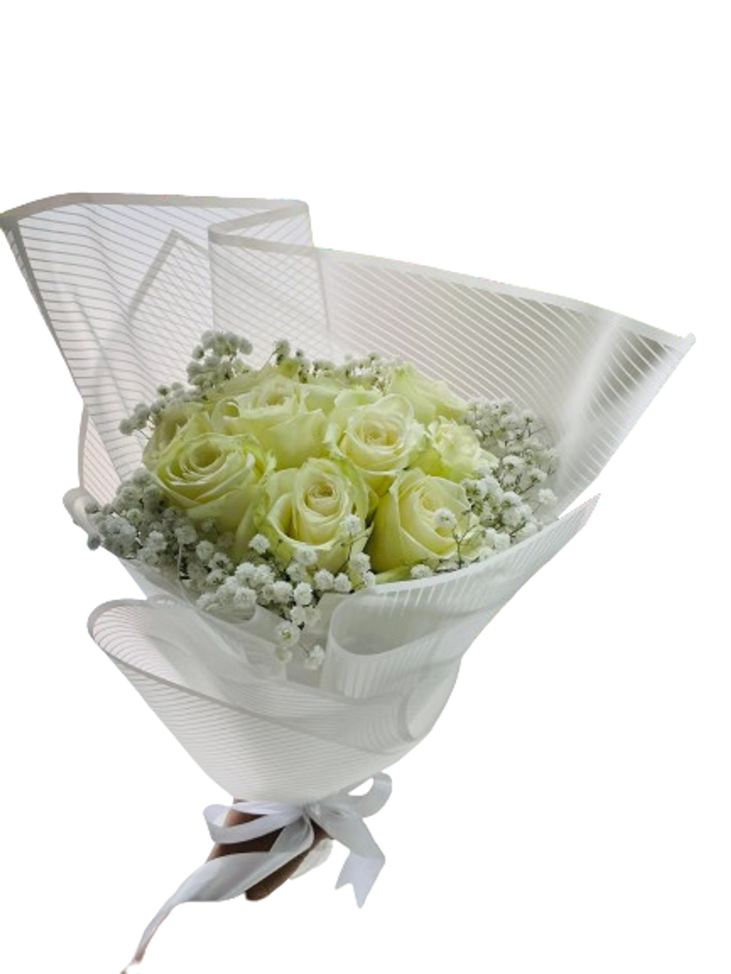White Hand Bouquet