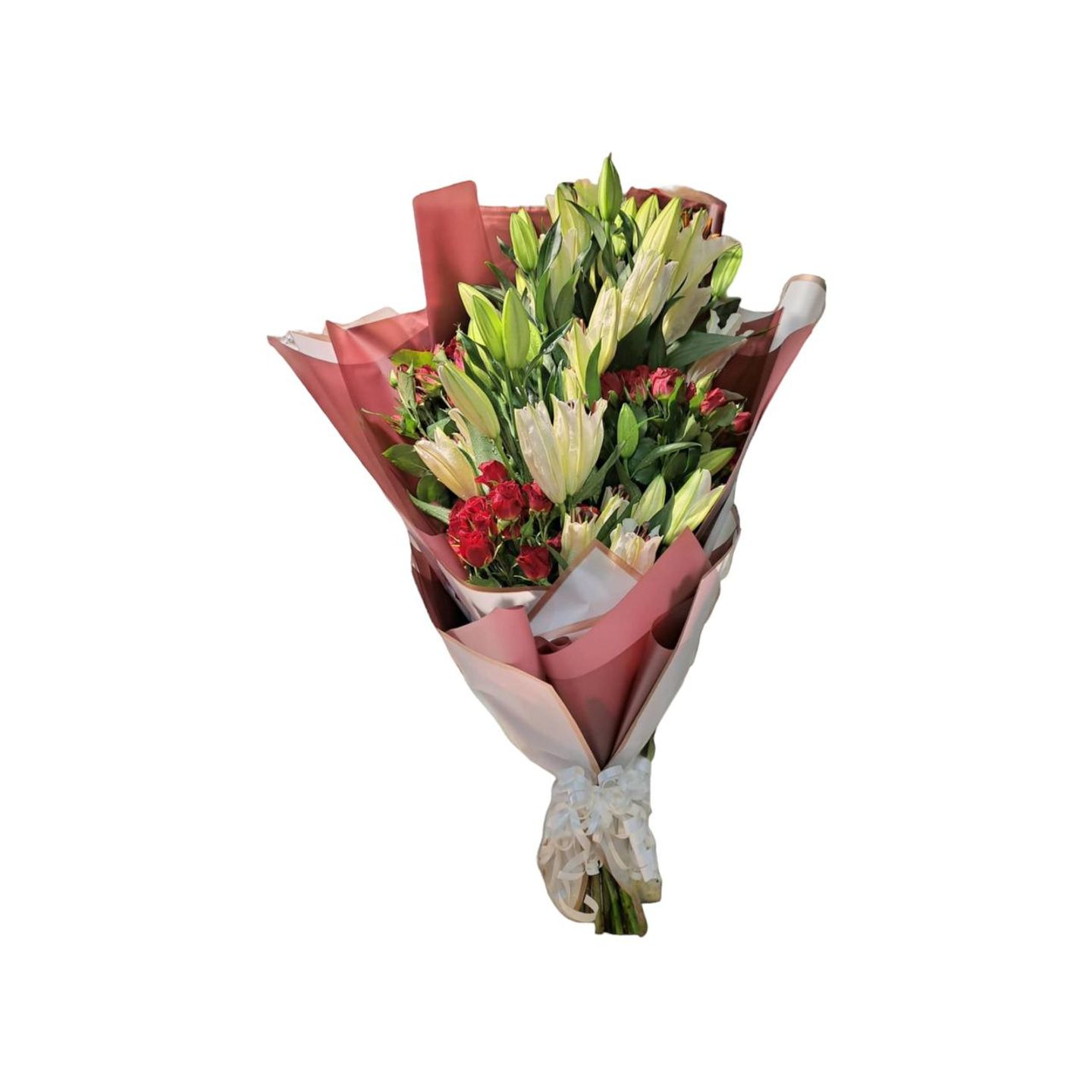 Casablanca And Baby Rose Bouquet