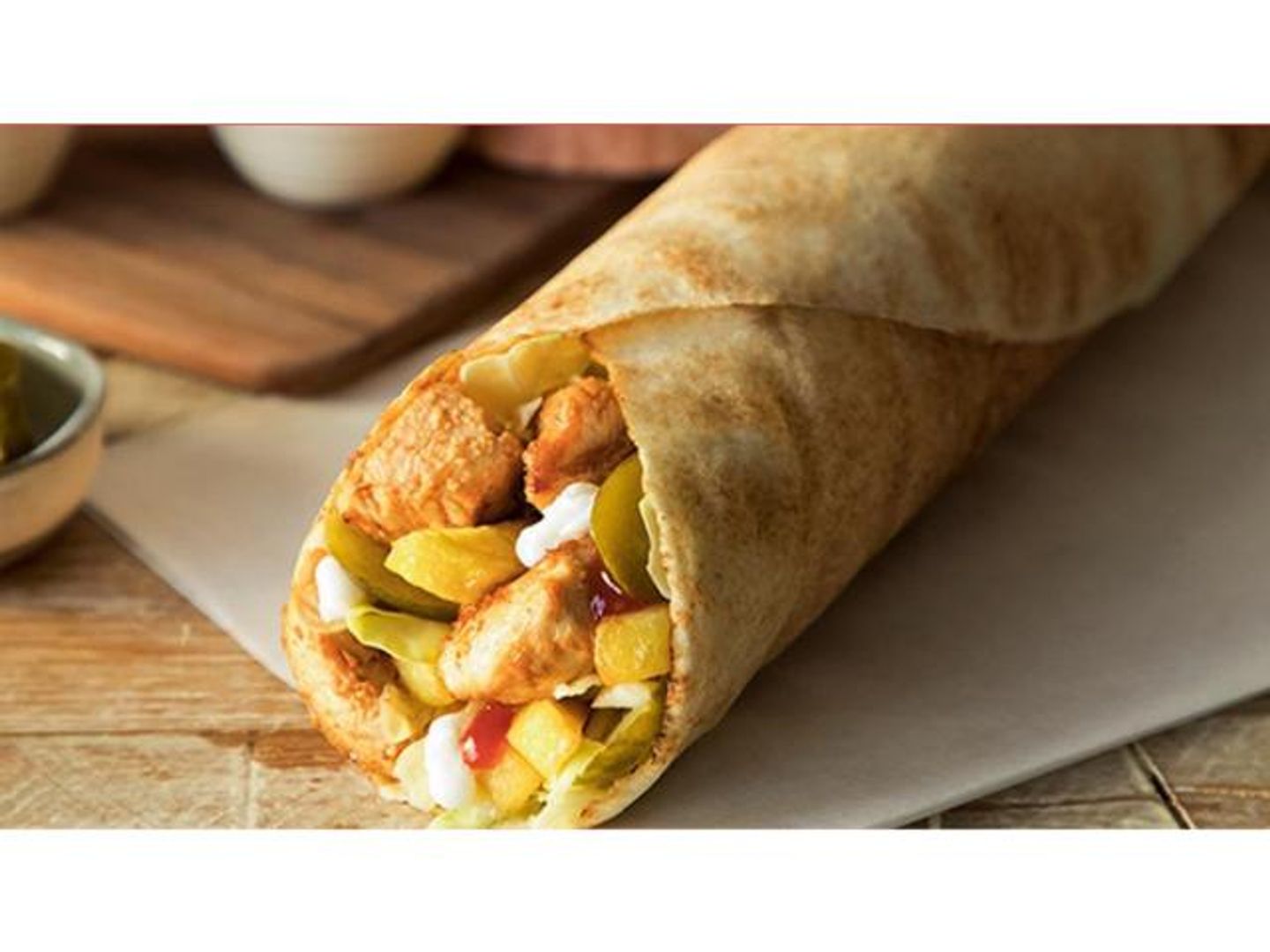 ساندوتش شيش طاووق جبن