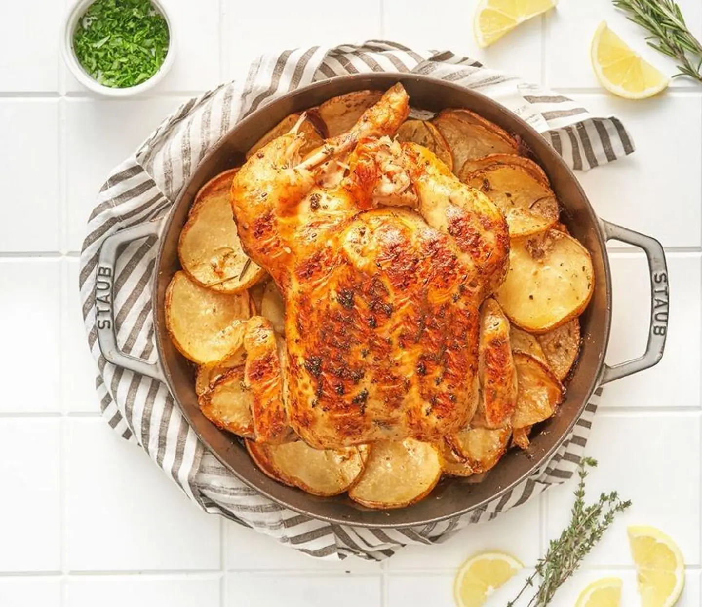 Grilled Chicken With Herbs