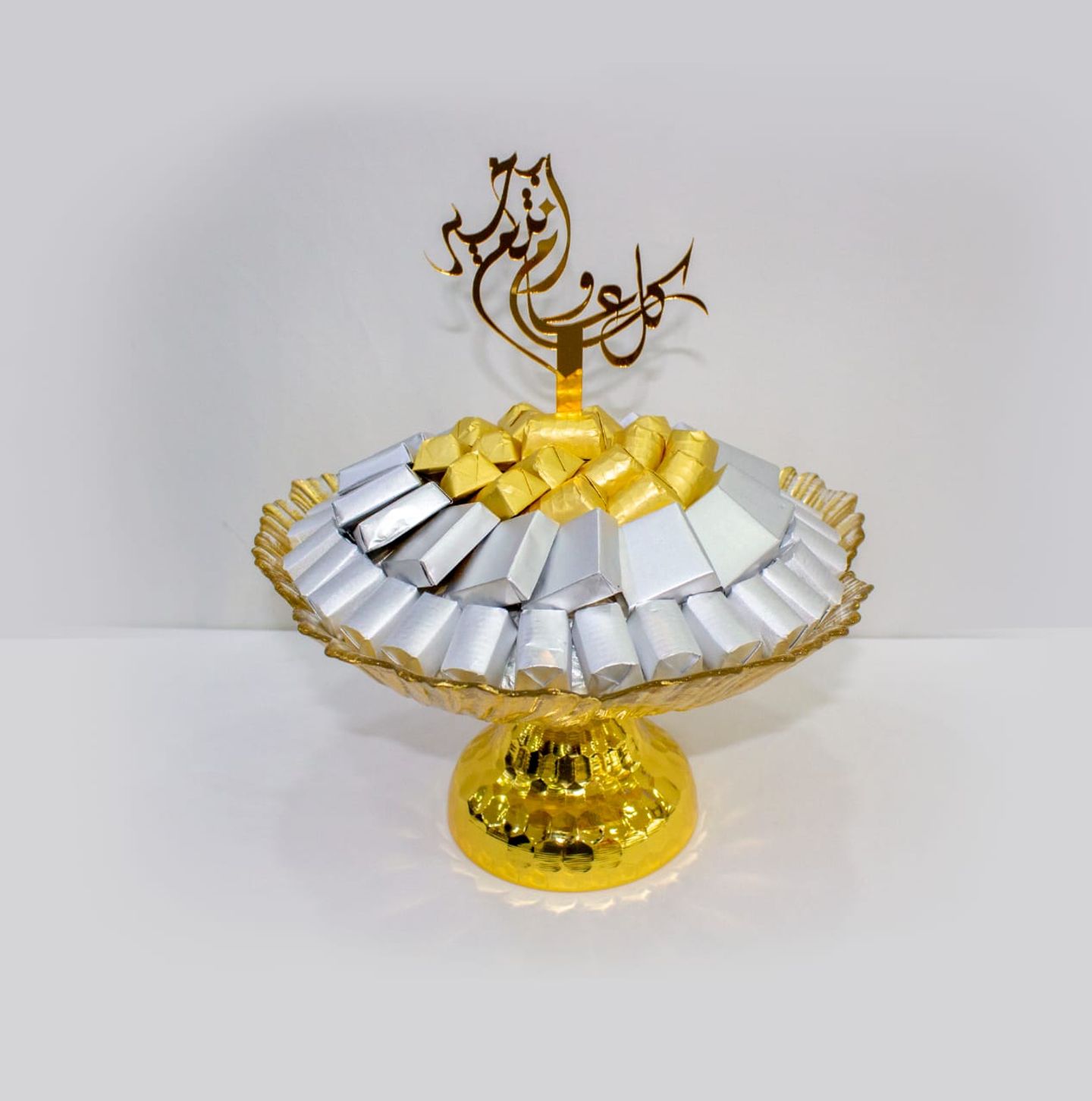 Chocolate Tray With Glass Envelope (B)