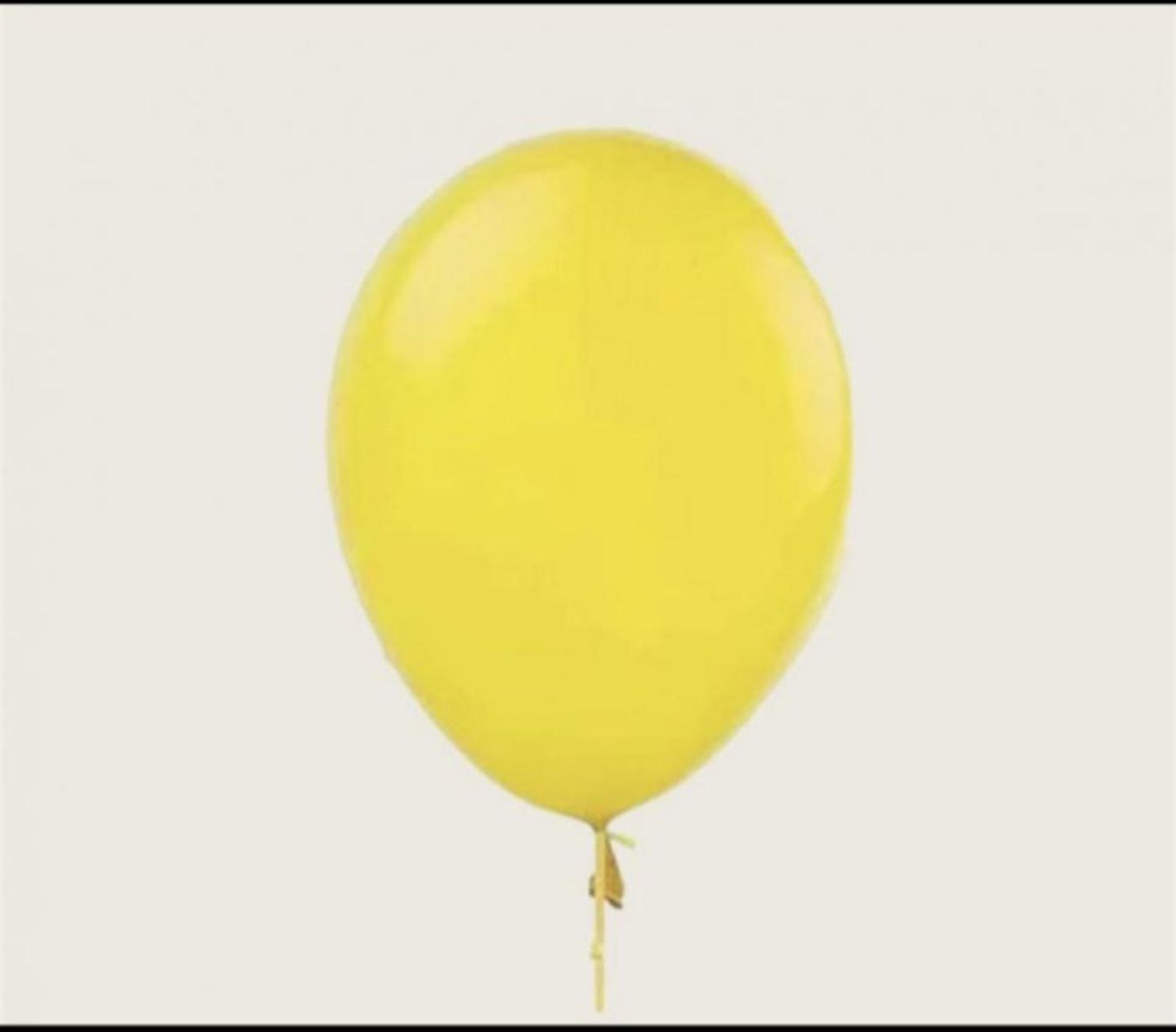 Yellow Balloon