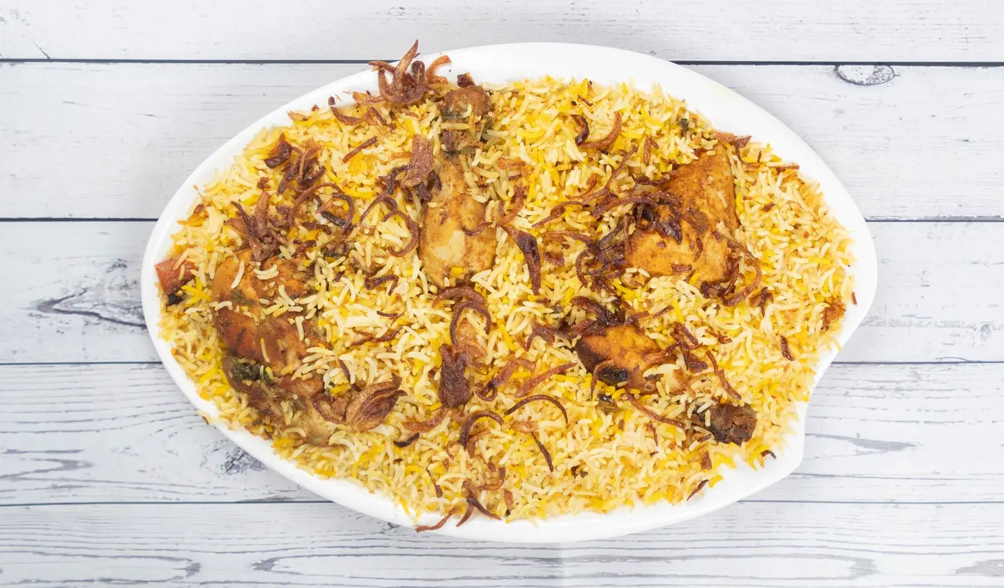 Half Qaidar Biryani