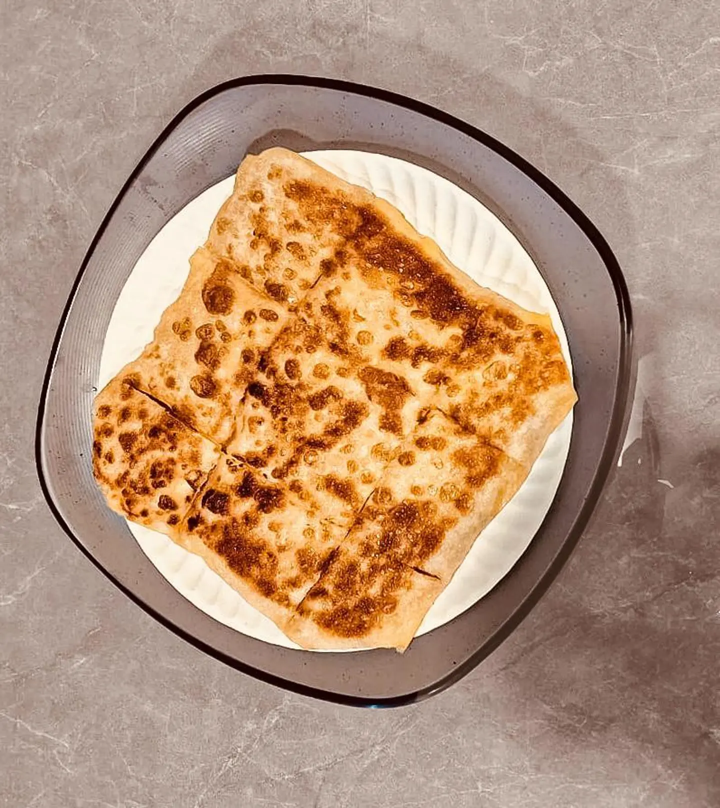 Mutabbaq Melted Cheese