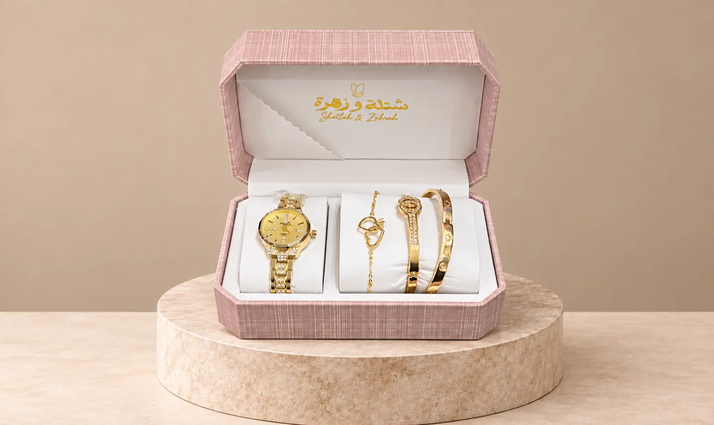 طقم ساعة نسائية 6