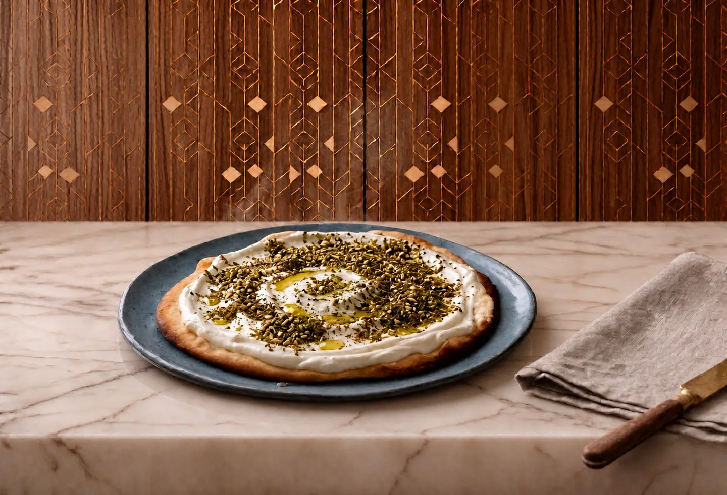 Labneh And Thyme Pie