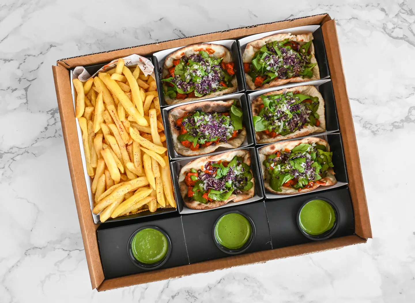 6 Chicken Taco Sandwiches