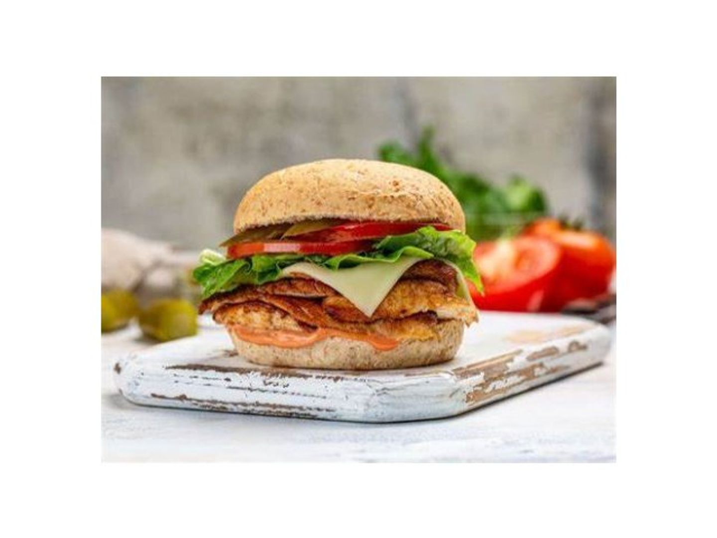 Chicken Burger Double