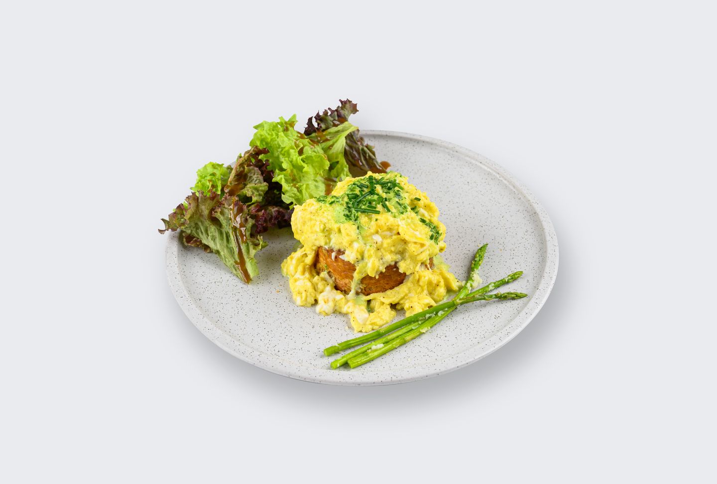 Scrambled Eggs With Shallot Cream