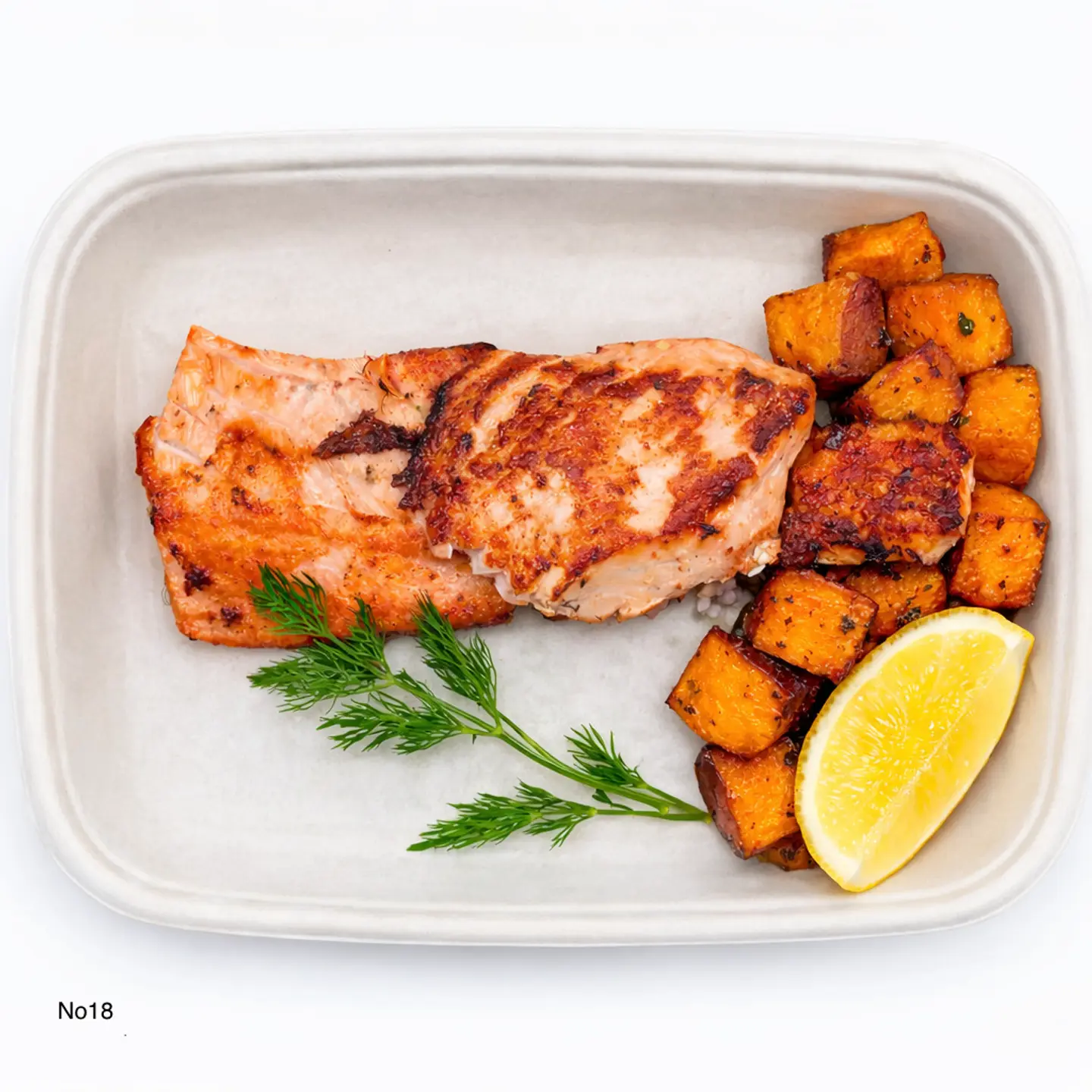 Salmon & Sweet Potato (Low Calories)