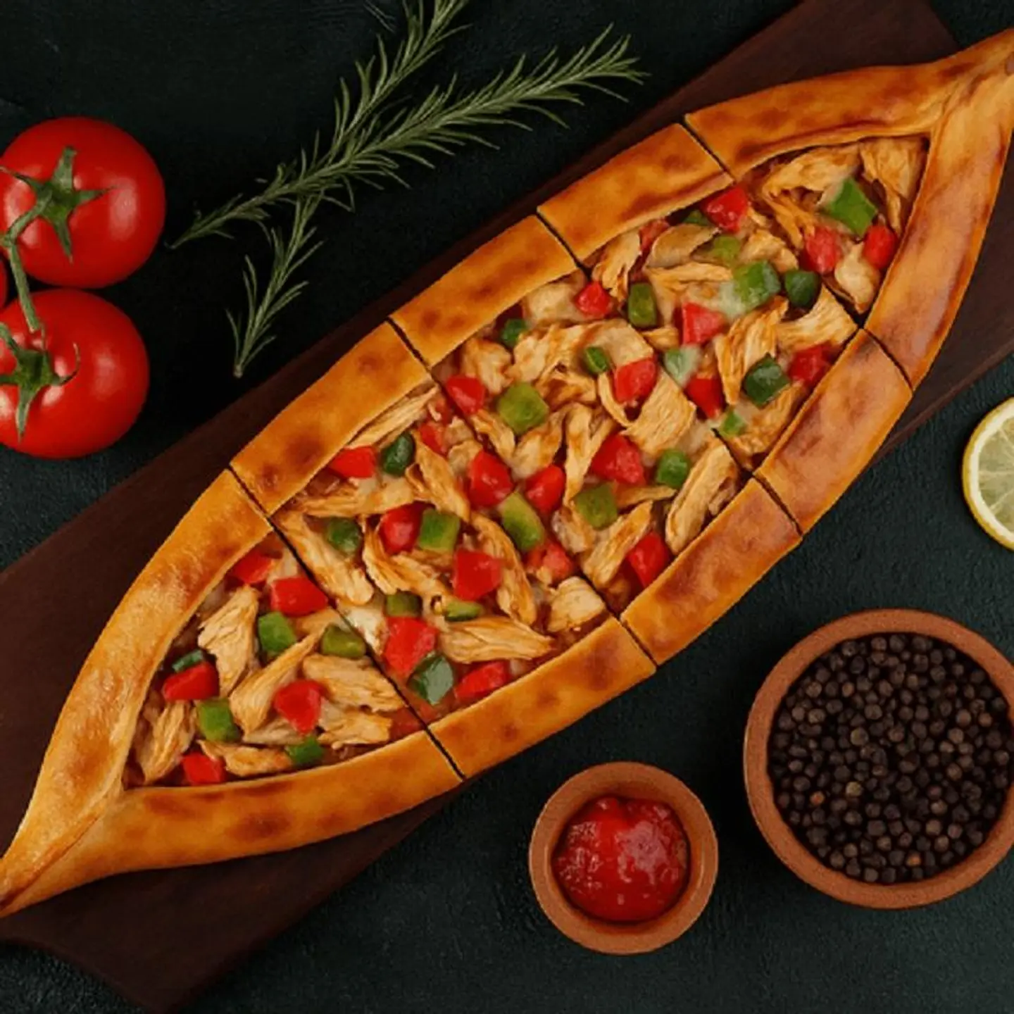 فطيرة بالدجاج