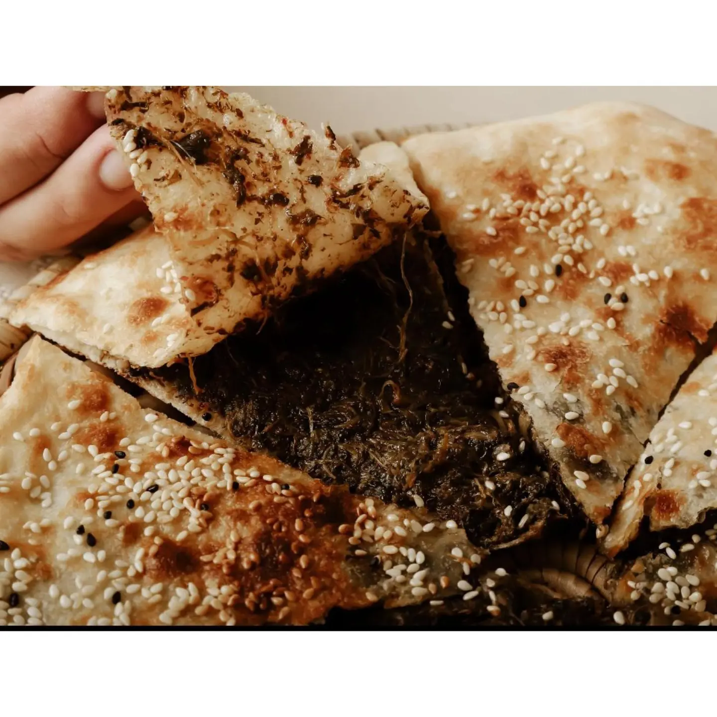 خبز سبانخ