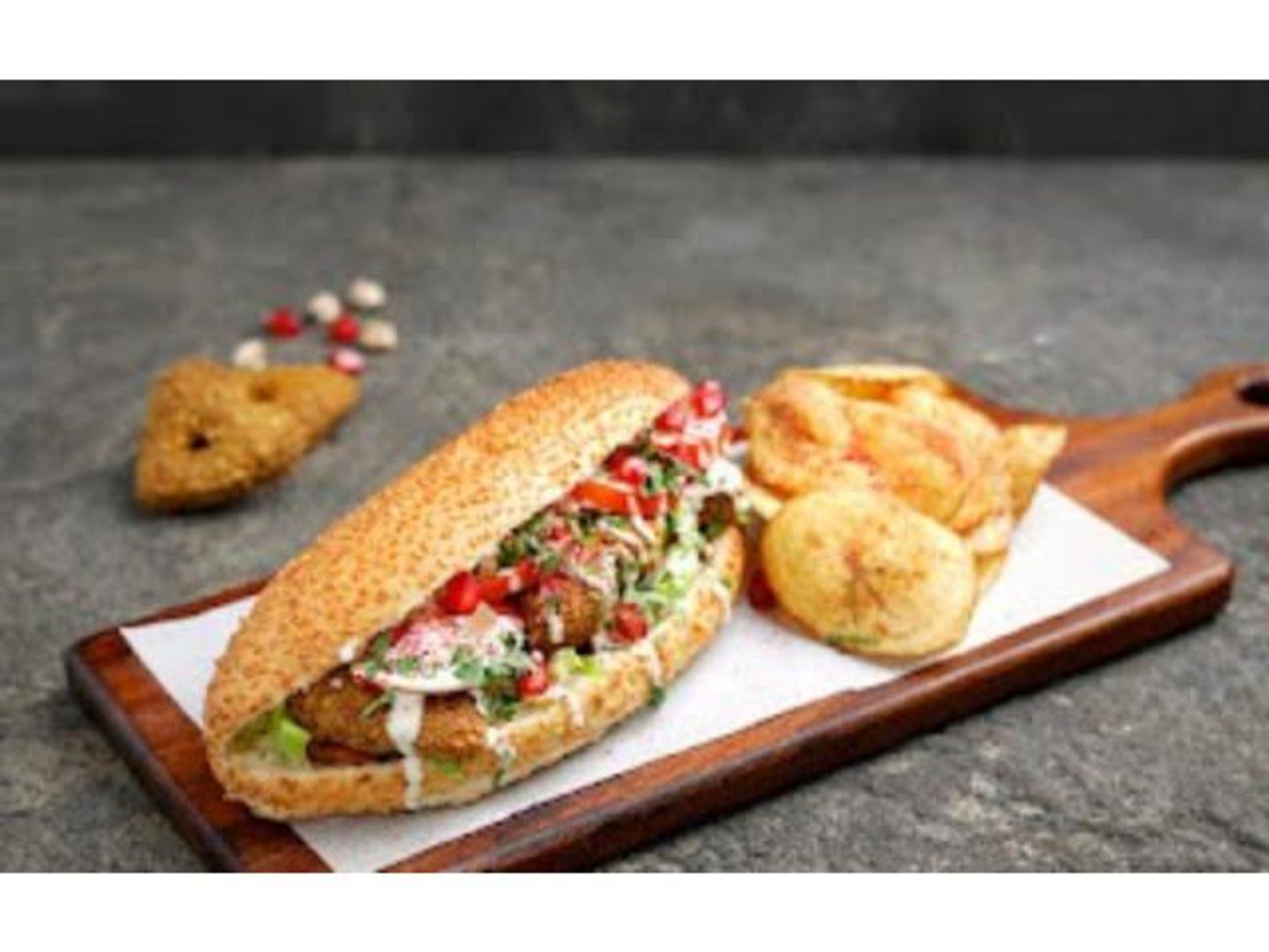 Brioche Falafel