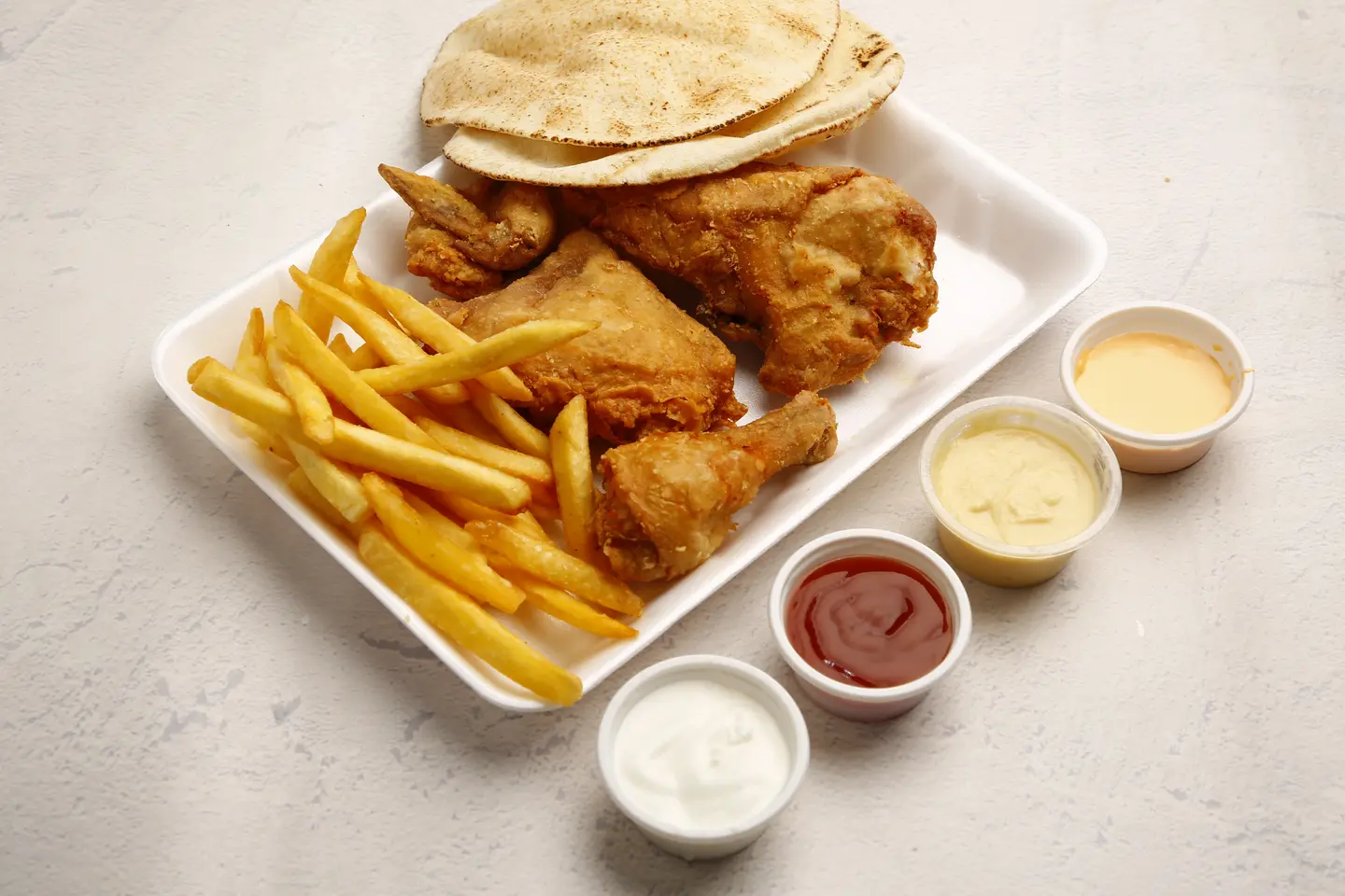 بروستد دجاج عادي