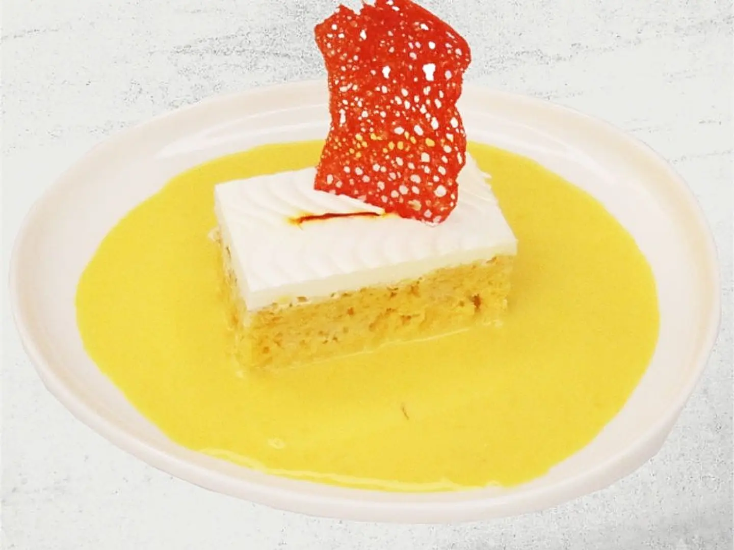 Saffron Milk Cake