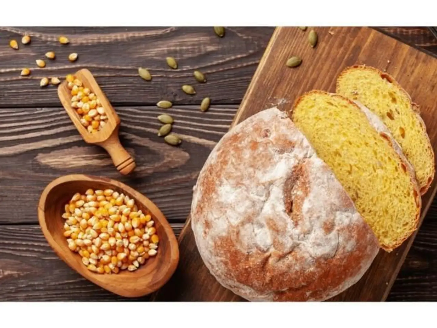 خبز الذره والارز والعدس 2 حبة