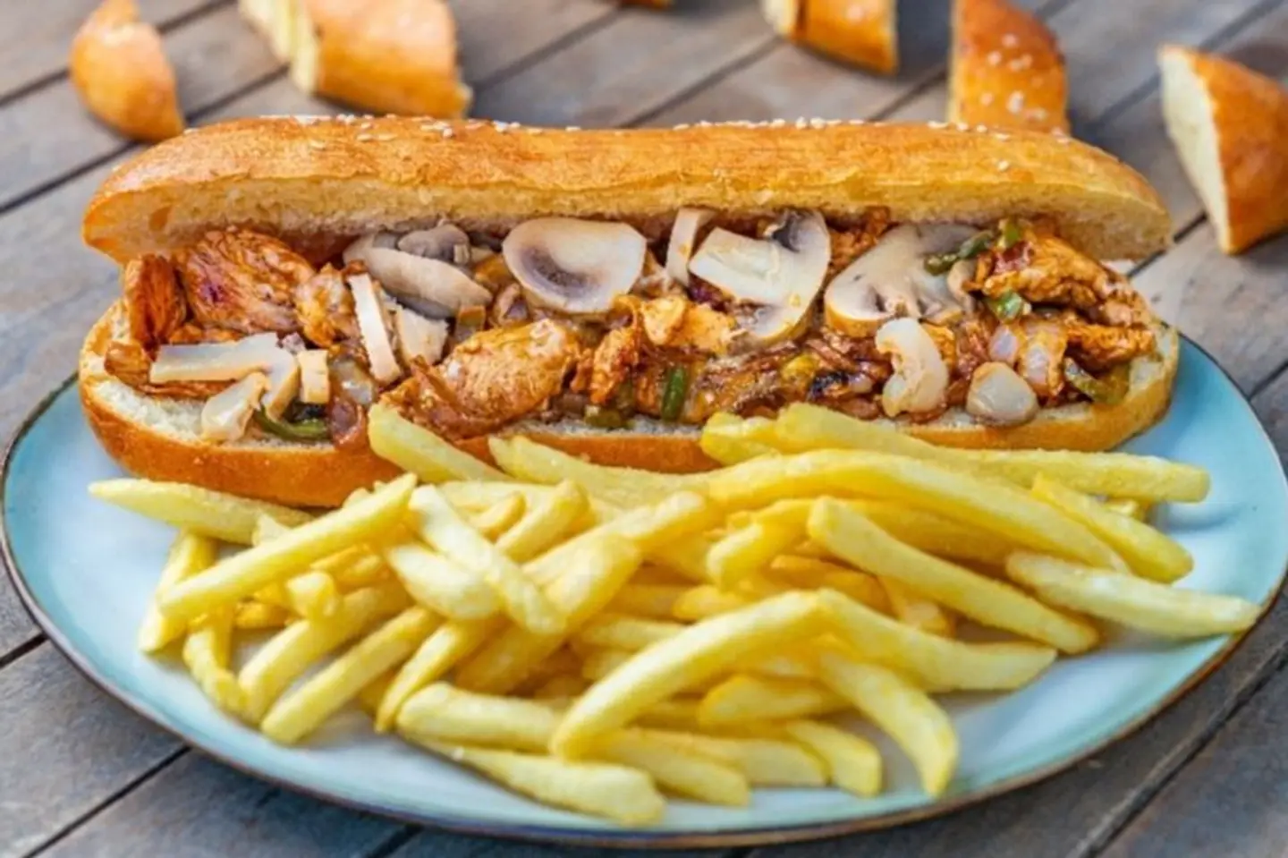 ساندوتش فيليه دجاج