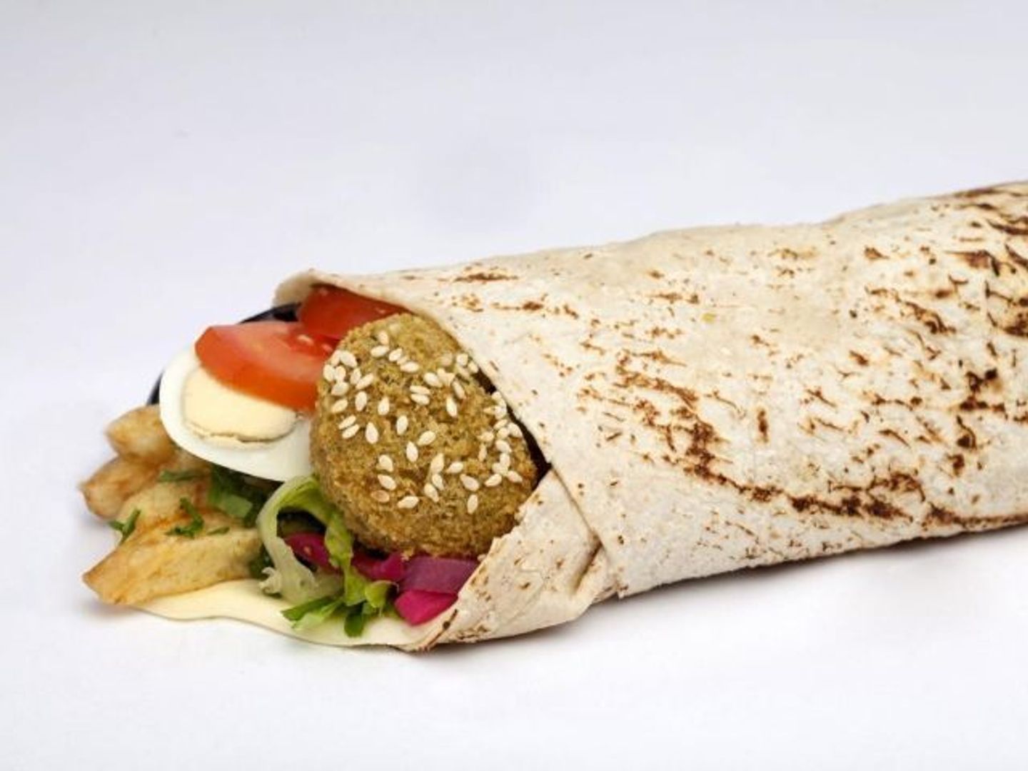 فلافل مع حمص