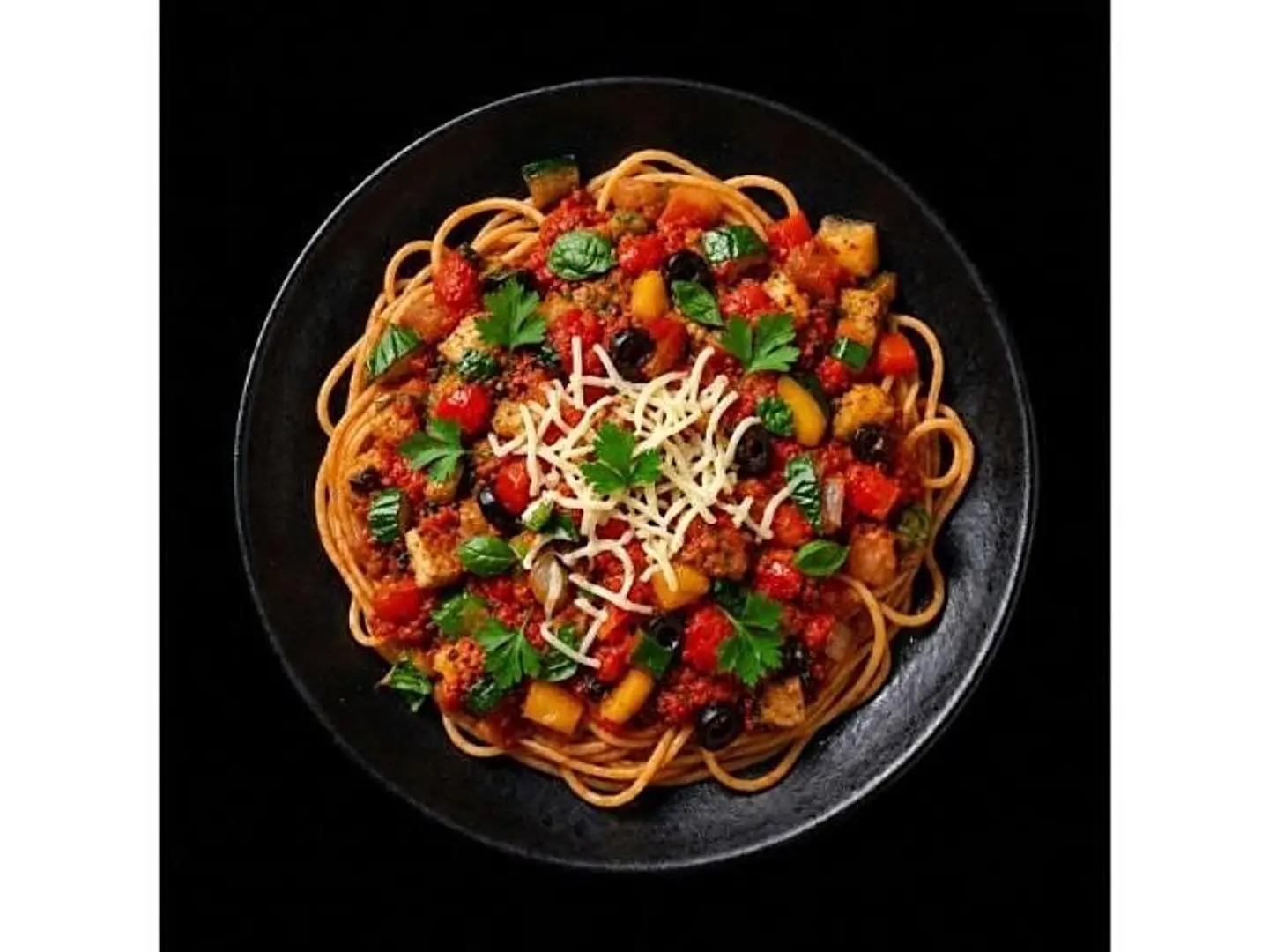 Red Vegetable Pasta