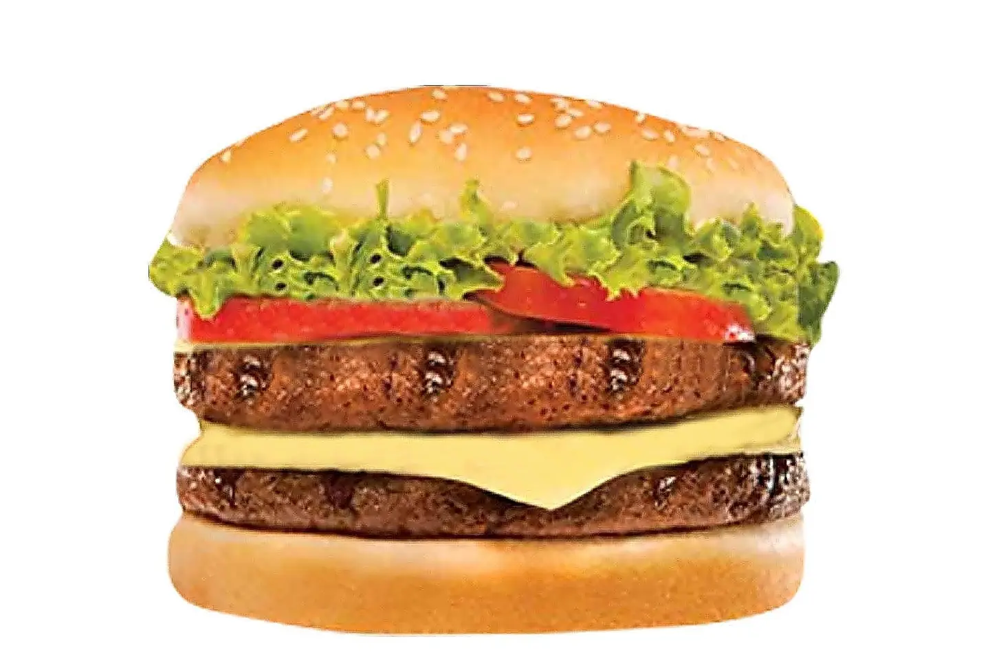 Double Beef Burger With Cheese